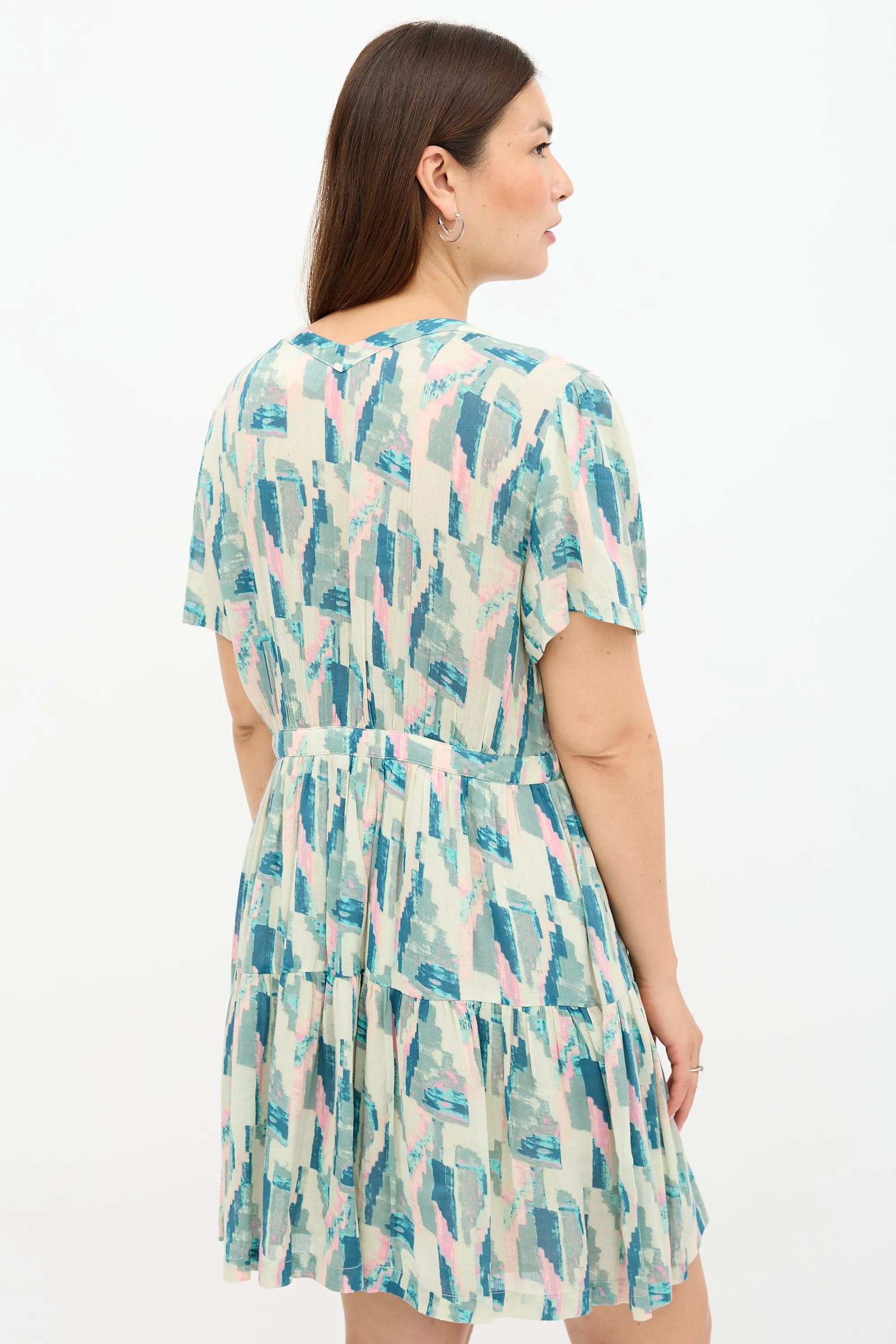 Printed Talita Tier Dress sold by VSP Consignment product image thumbnail 3