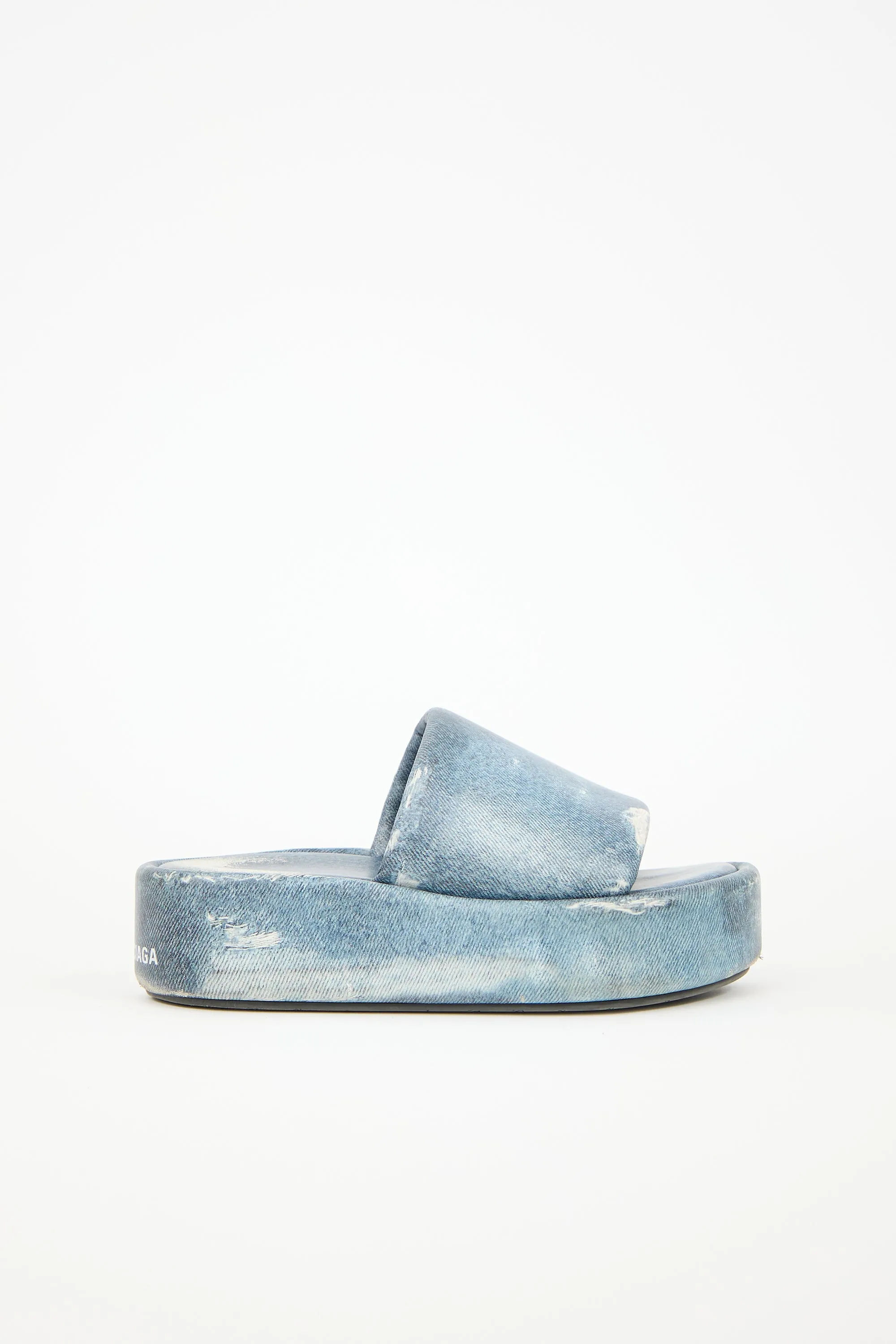 Leather Rise Slide sold by VSP Consignment