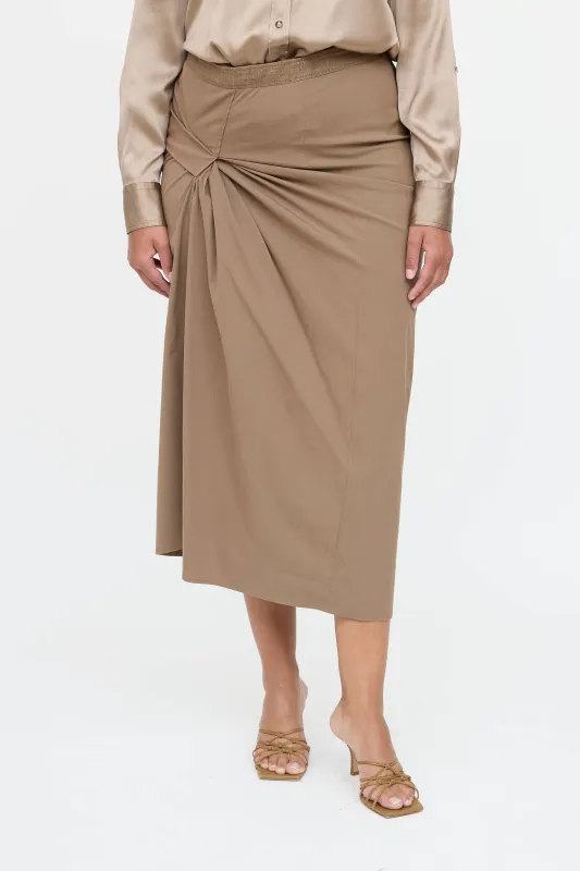 Cotton Gather Skirt sold by VSP Consignment