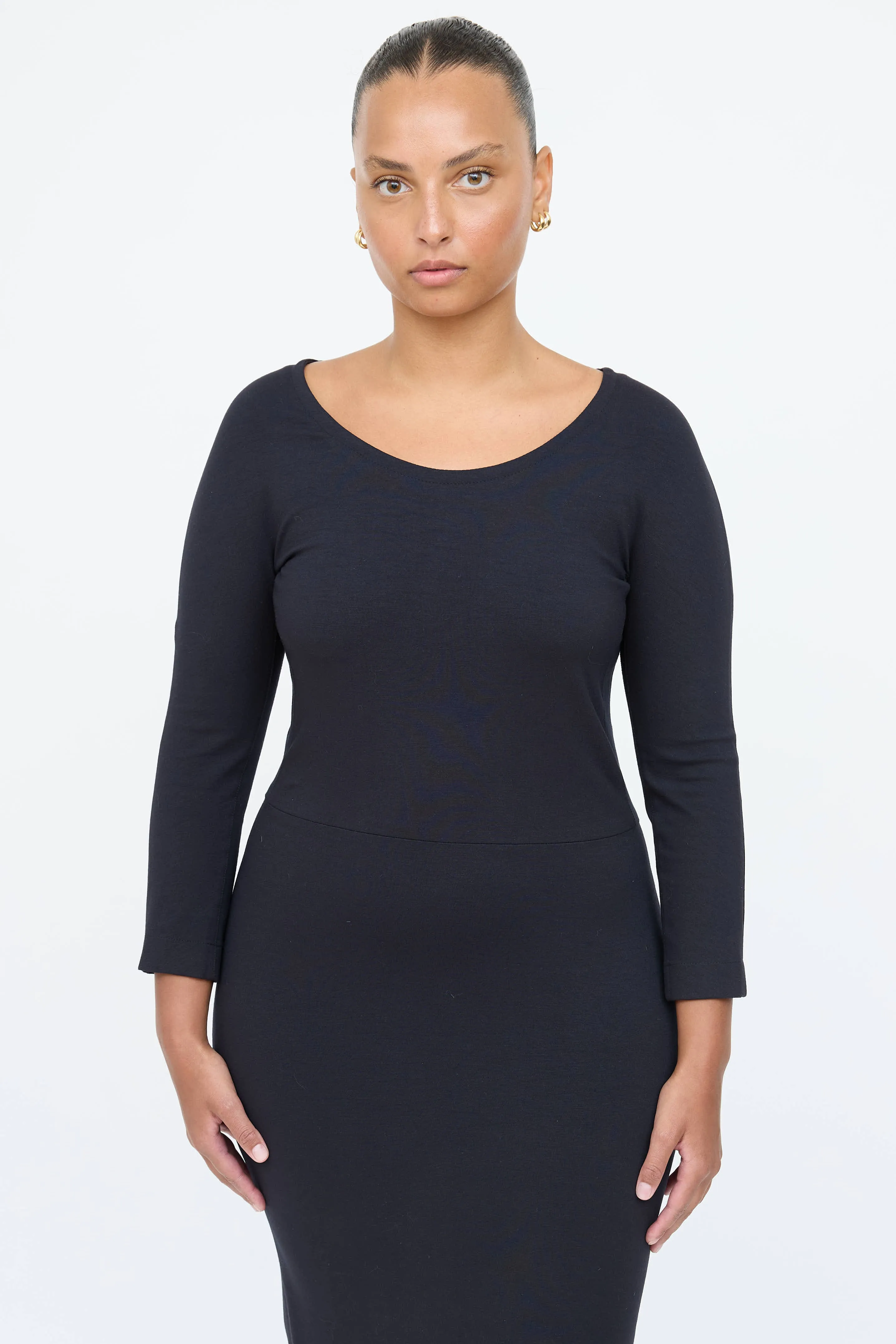 Long Sleeve Midi Dress sold by VSP Consignment product image thumbnail 2