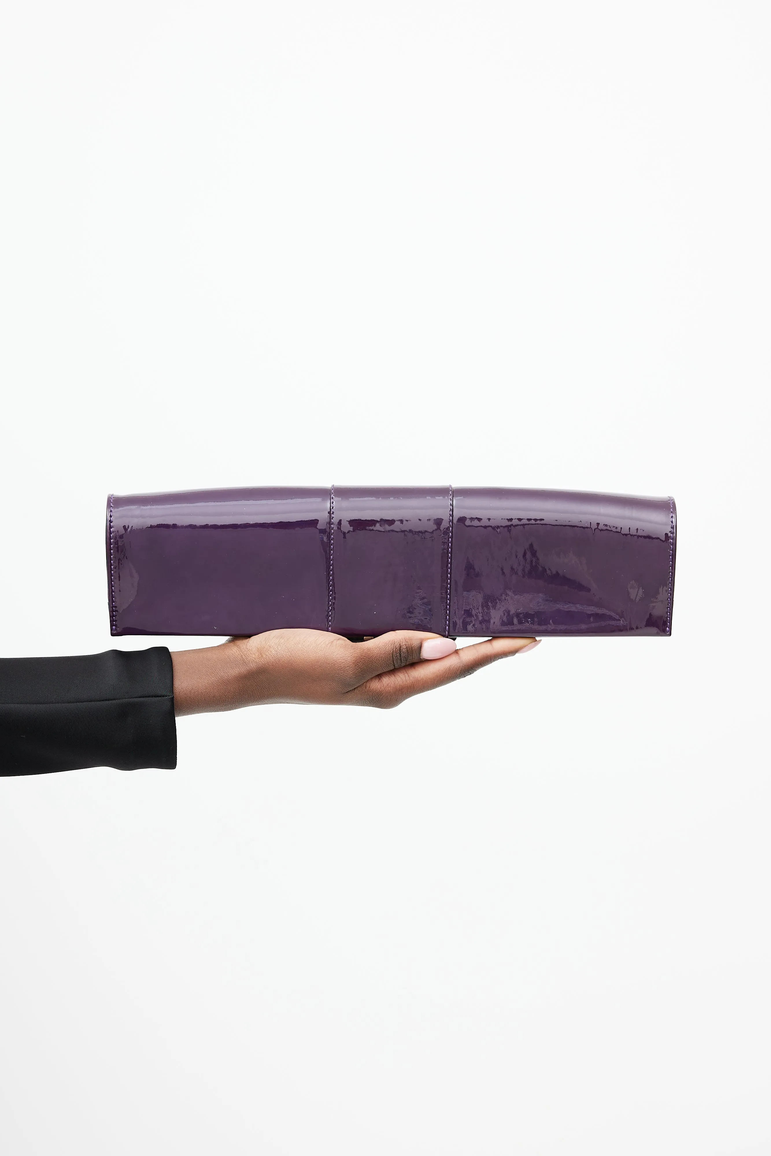 Patent Leather Clutch sold by VSP Consignment product image thumbnail 4