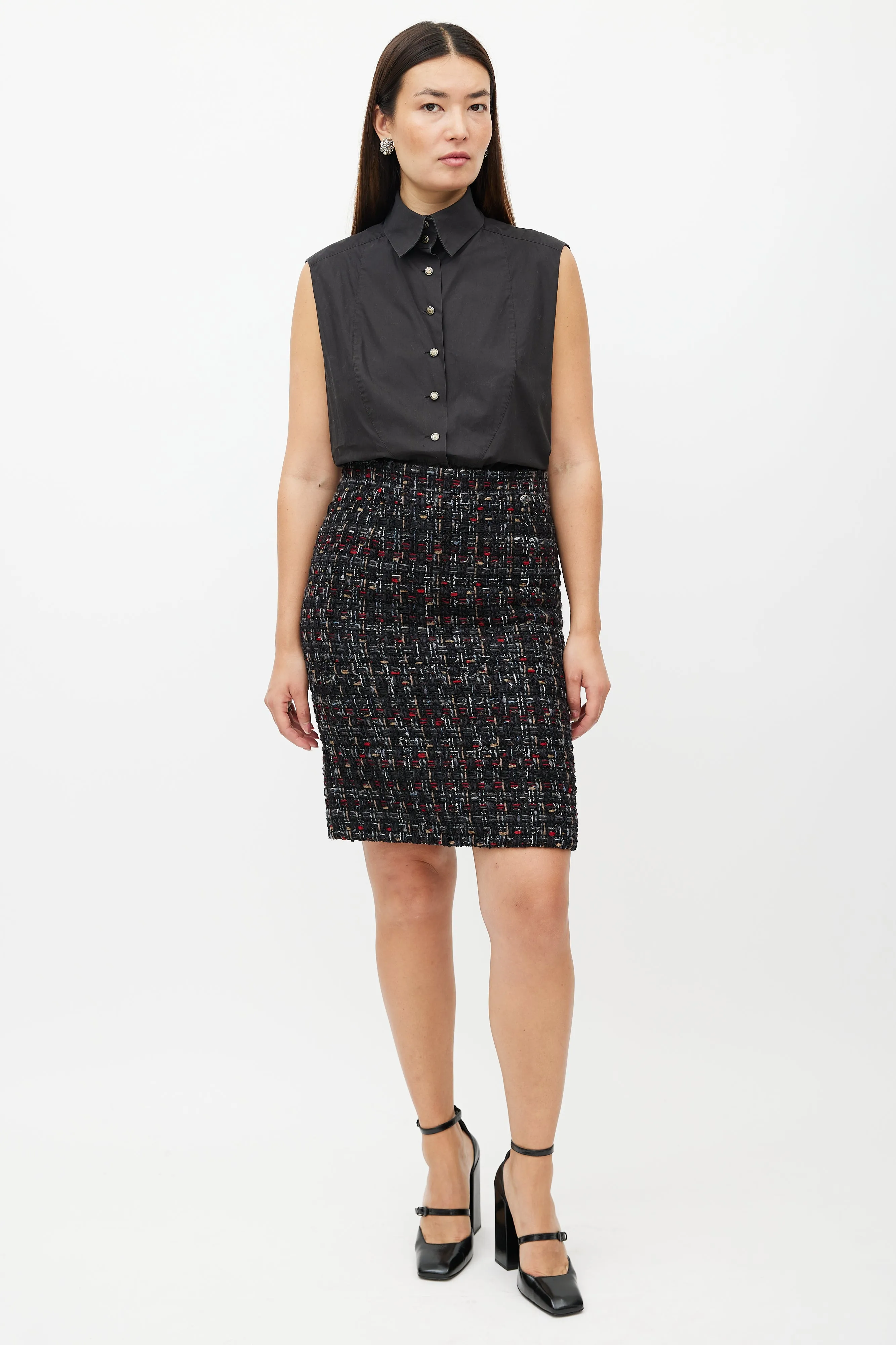 FW 2005 Sleeveless Shirt sold by VSP Consignment product image thumbnail 4