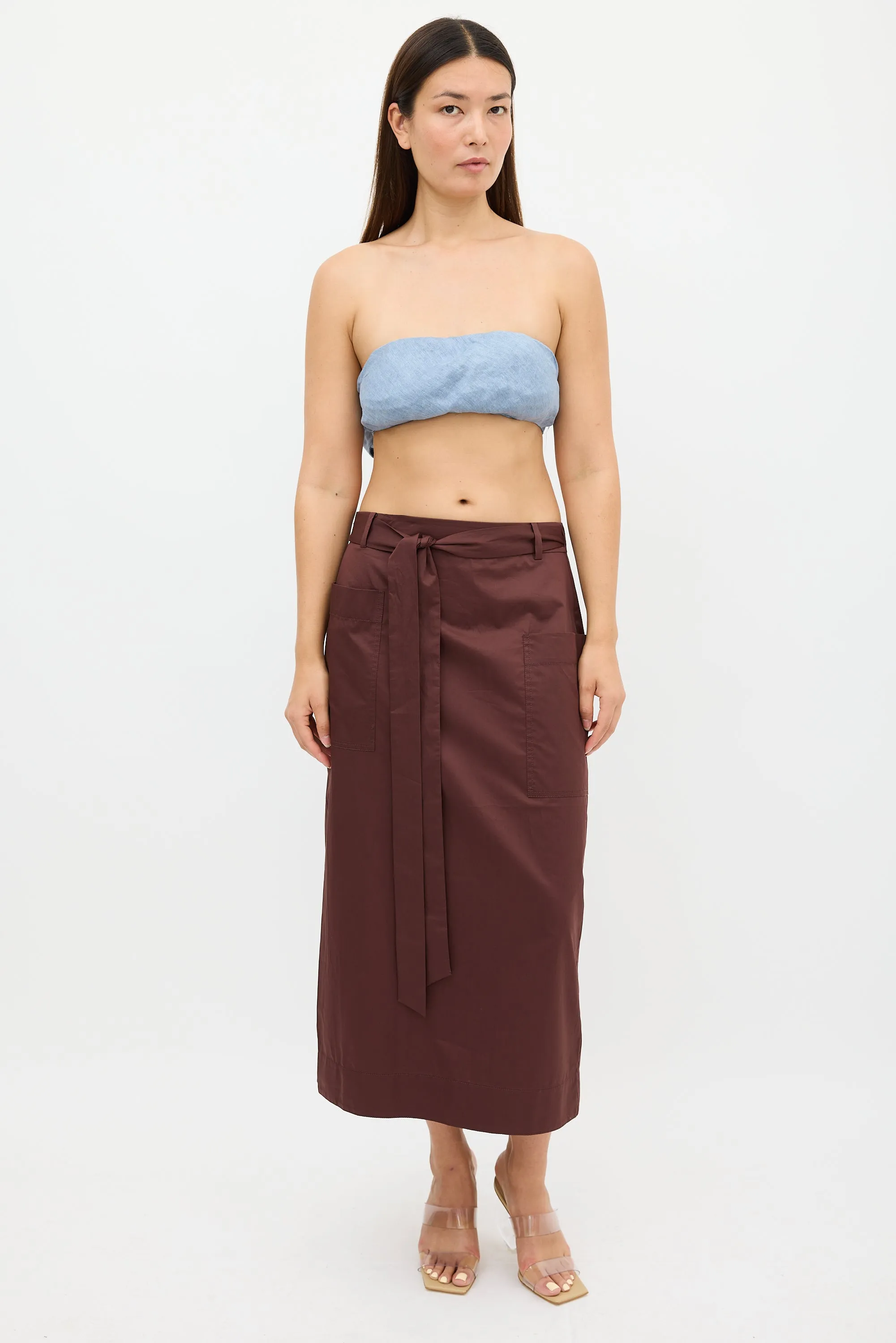 Tie Bandeau Top sold by VSP Consignment product image thumbnail 2