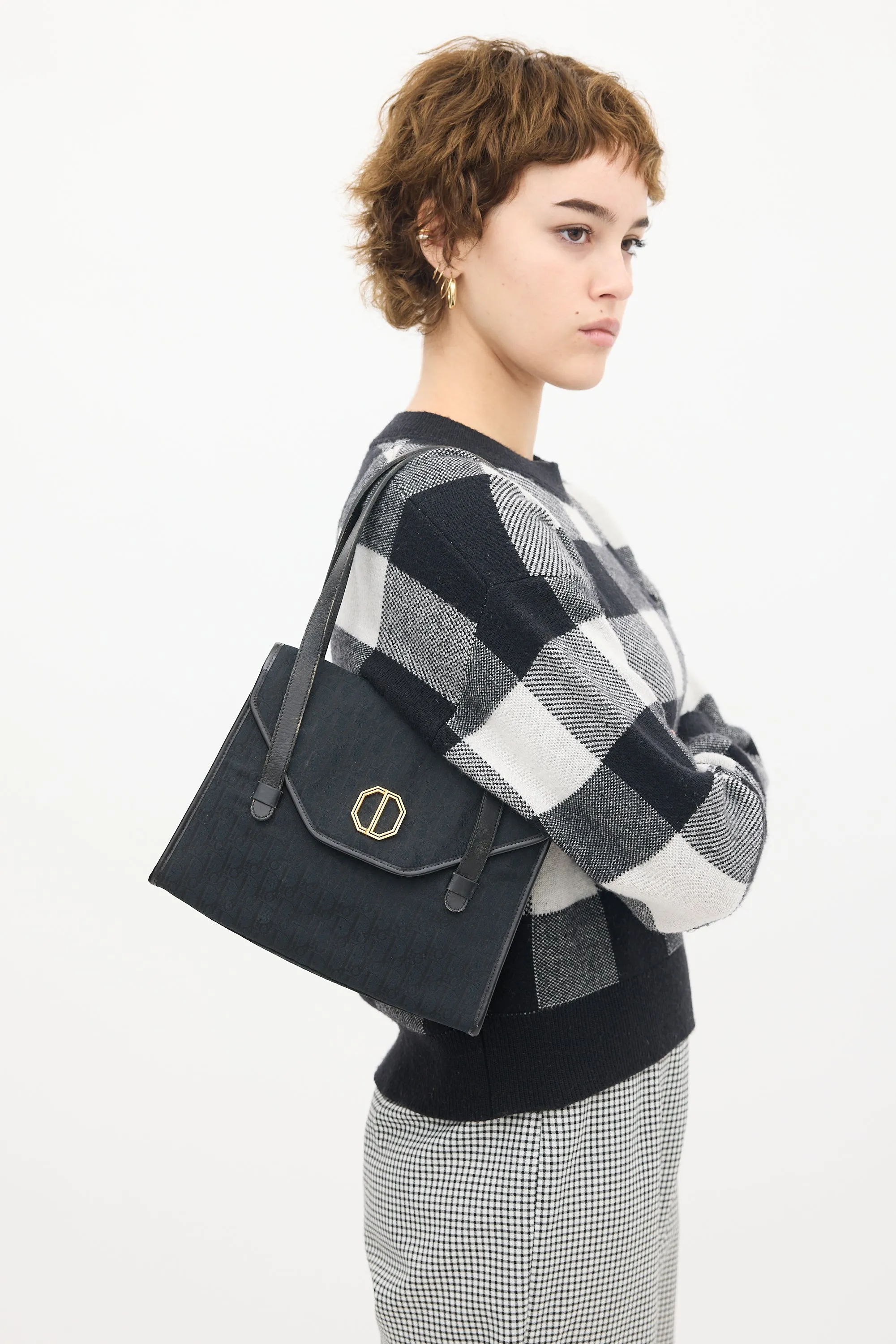 Vintage Logo Monogram Bag sold by VSP Consignment product image thumbnail 2