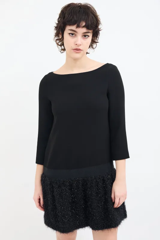 Tinsel Drop Waist Midi Dress sold by VSP Consignment