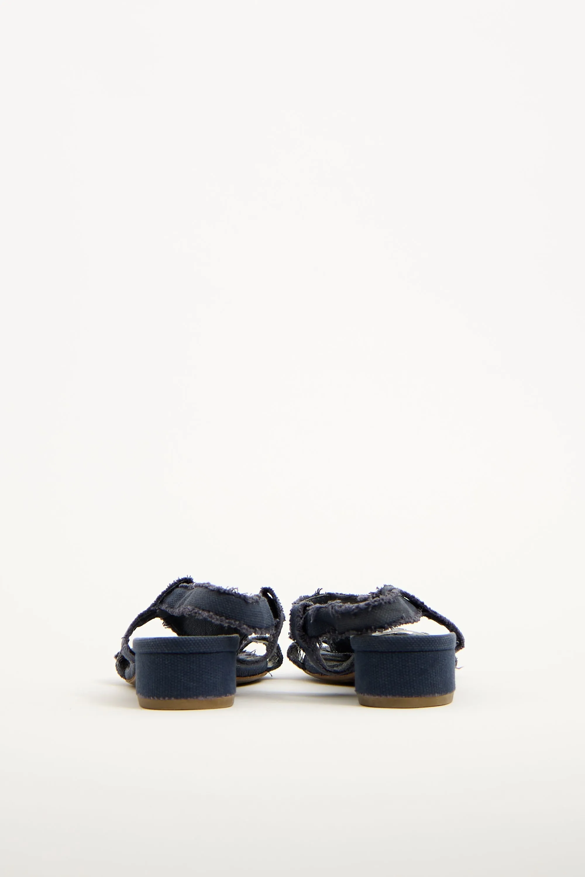 Canvas CC Heart Buckle Sandal sold by VSP Consignment product image thumbnail 4