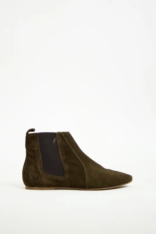 Suede Chelsea Boot made by Isabel Marant