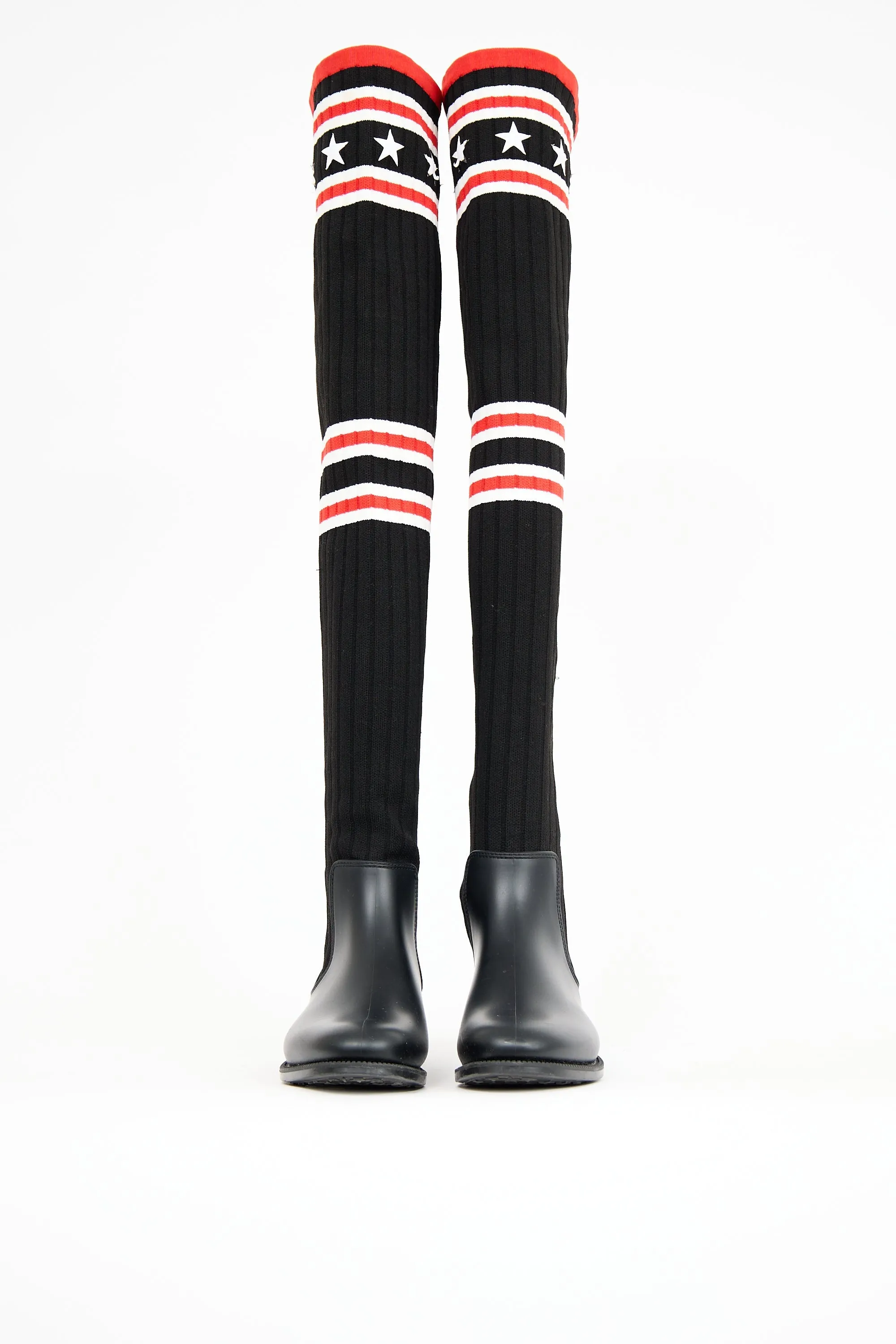 Knit Thigh High Rain Boot sold by VSP Consignment product image thumbnail 3