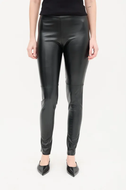 Faux Leather Estella Pant sold by VSP Consignment