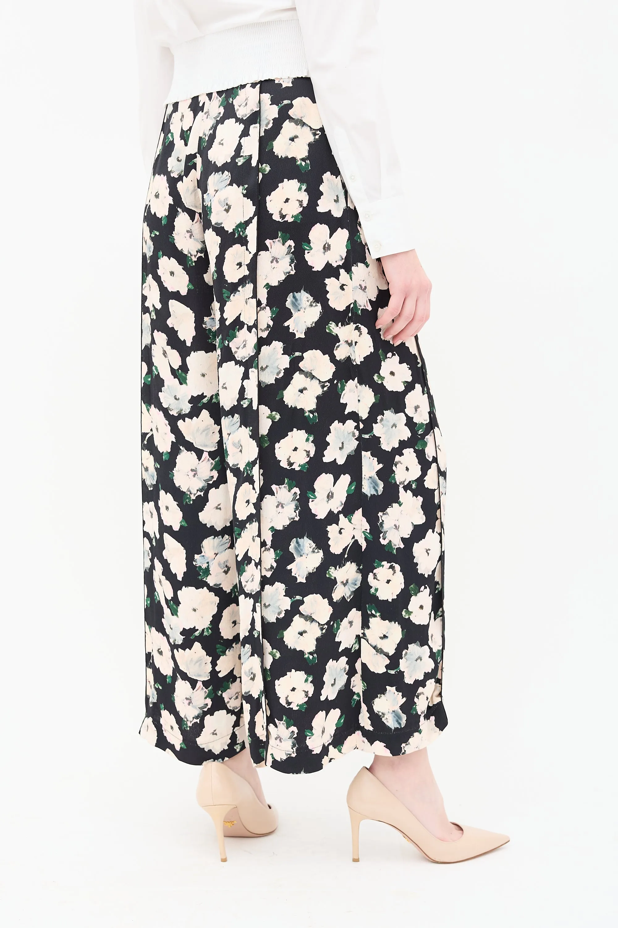 Floral Wide Leg Trouser sold by VSP Consignment product image thumbnail 5