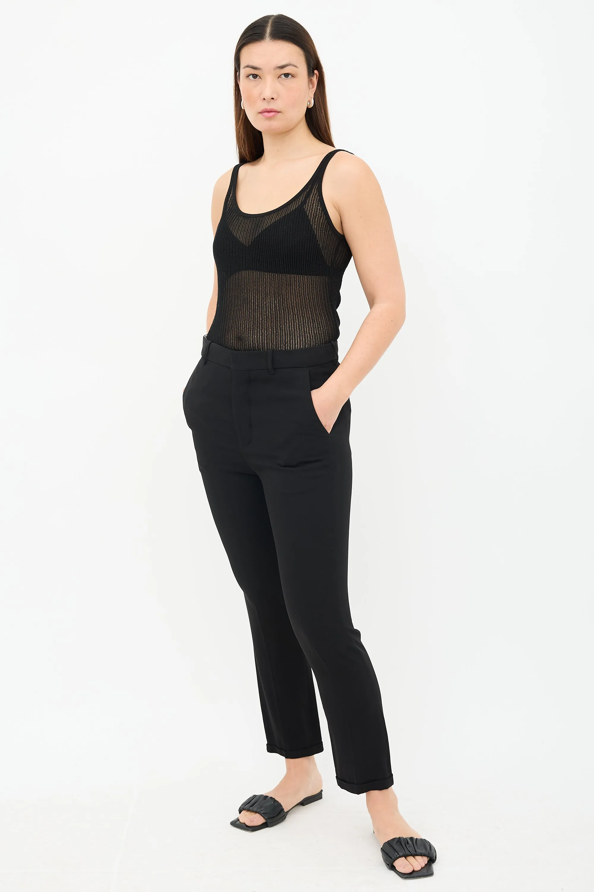 Tapered Cuff Trouser sold by VSP Consignment product image thumbnail 2