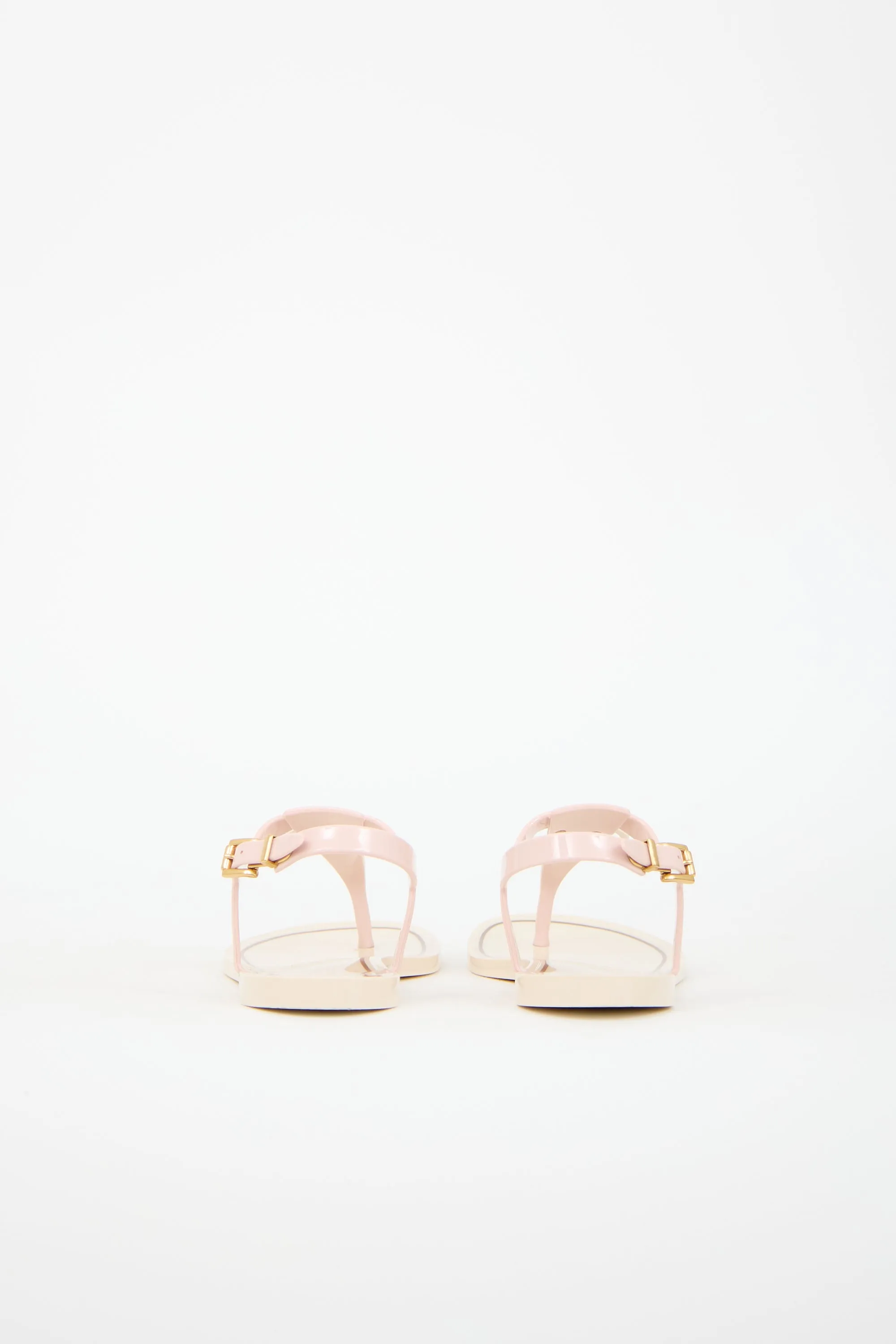 PVC Vlogo T-Strap Sandal sold by VSP Consignment product image thumbnail 4