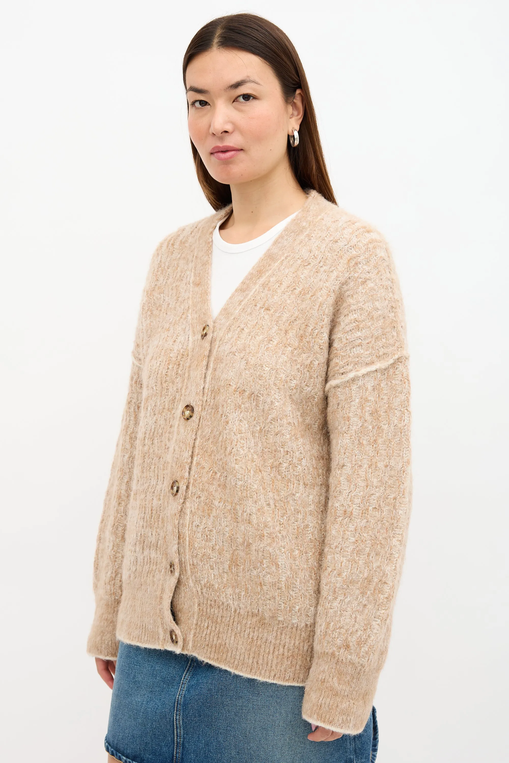 Oversized Knit Cardigan sold by VSP Consignment product image thumbnail 3