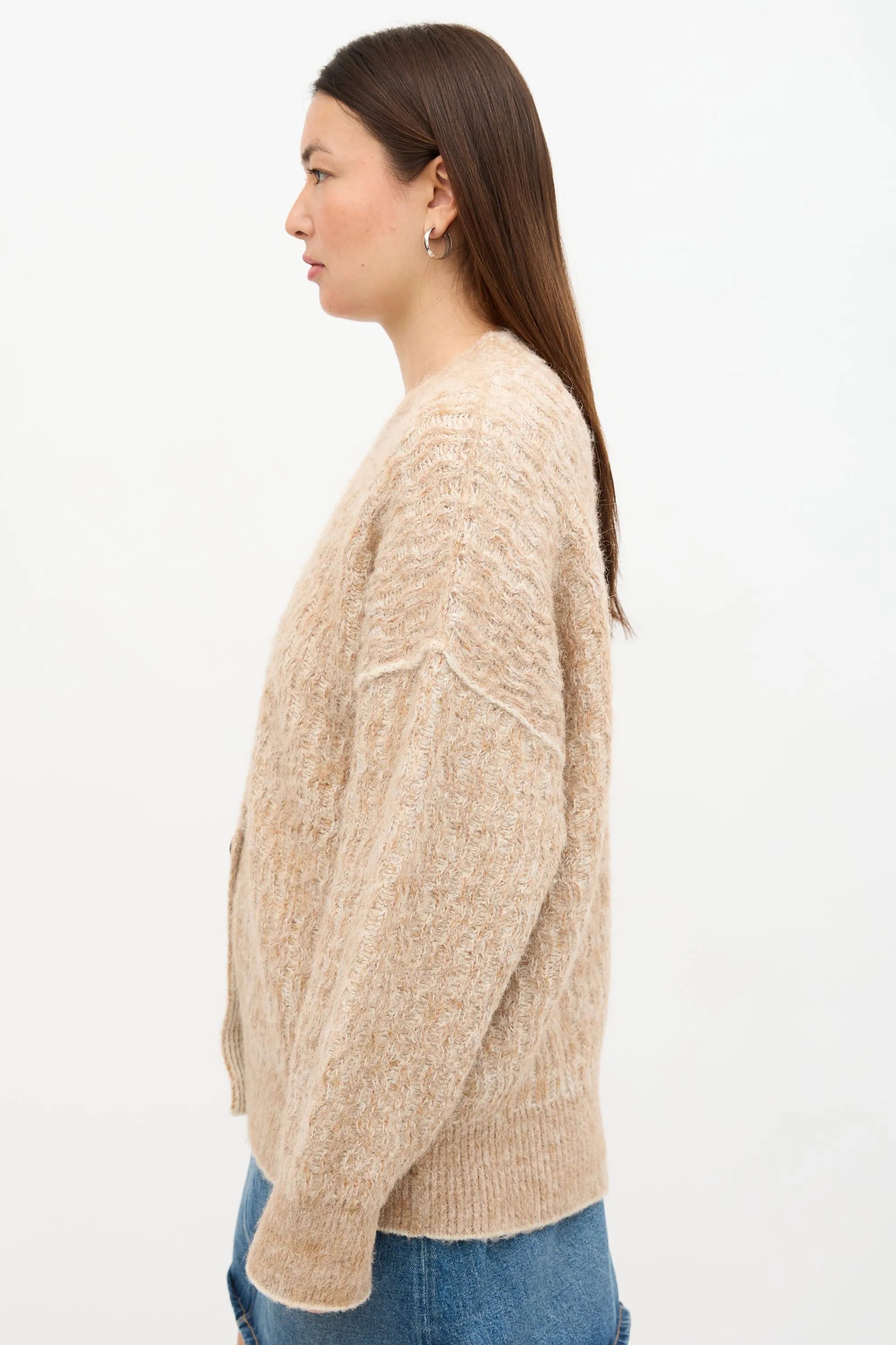 Oversized Knit Cardigan sold by VSP Consignment product image thumbnail 4