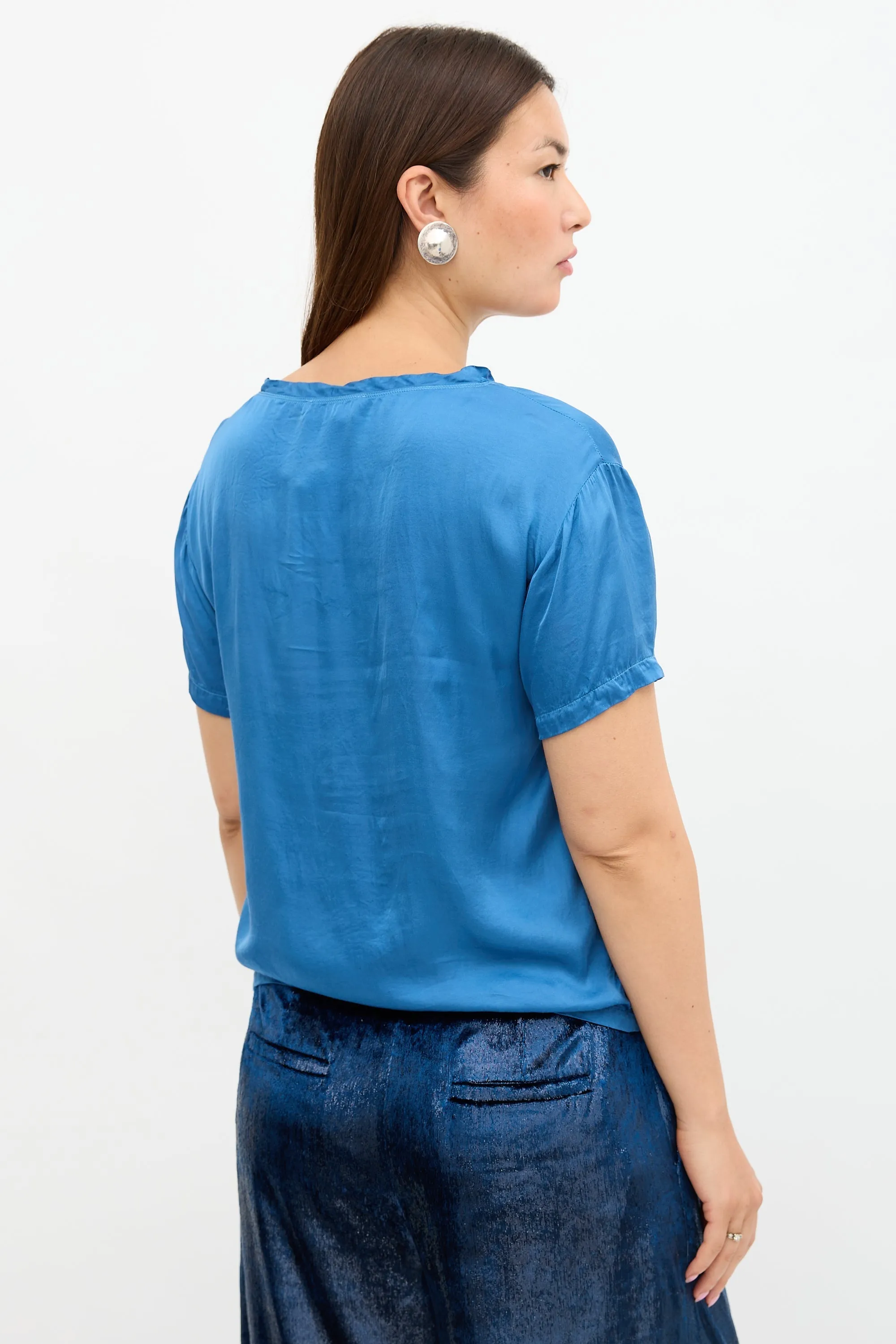 Satin T-Shirt sold by VSP Consignment product image thumbnail 4
