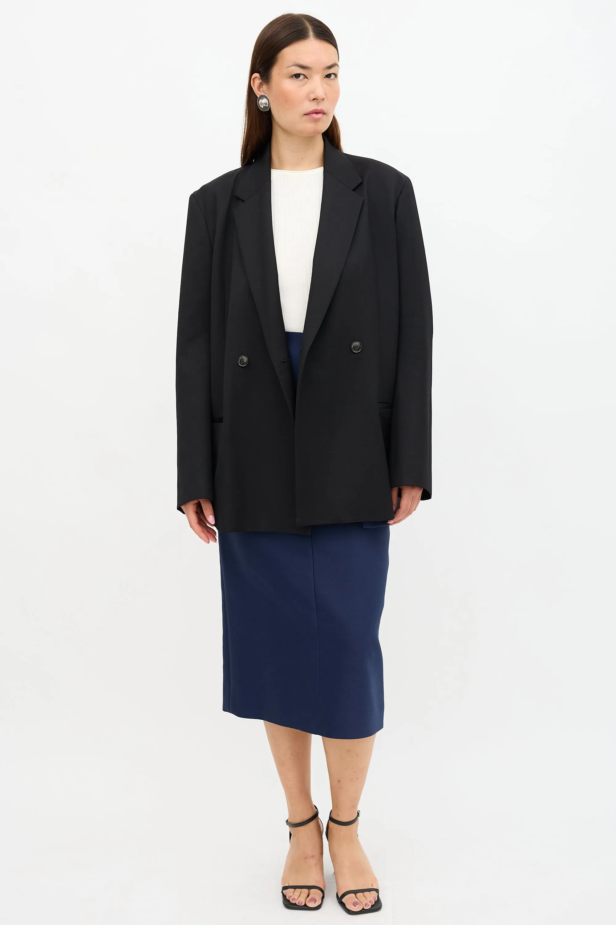 Wool Oversized Blazer sold by VSP Consignment product image thumbnail 2