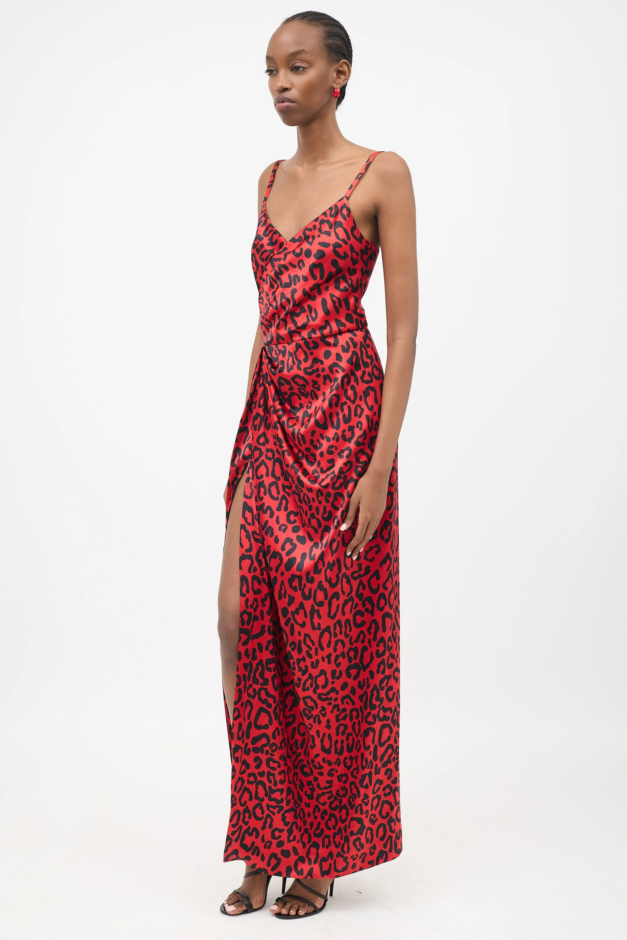Silk Printed Dress sold by VSP Consignment product image thumbnail 3