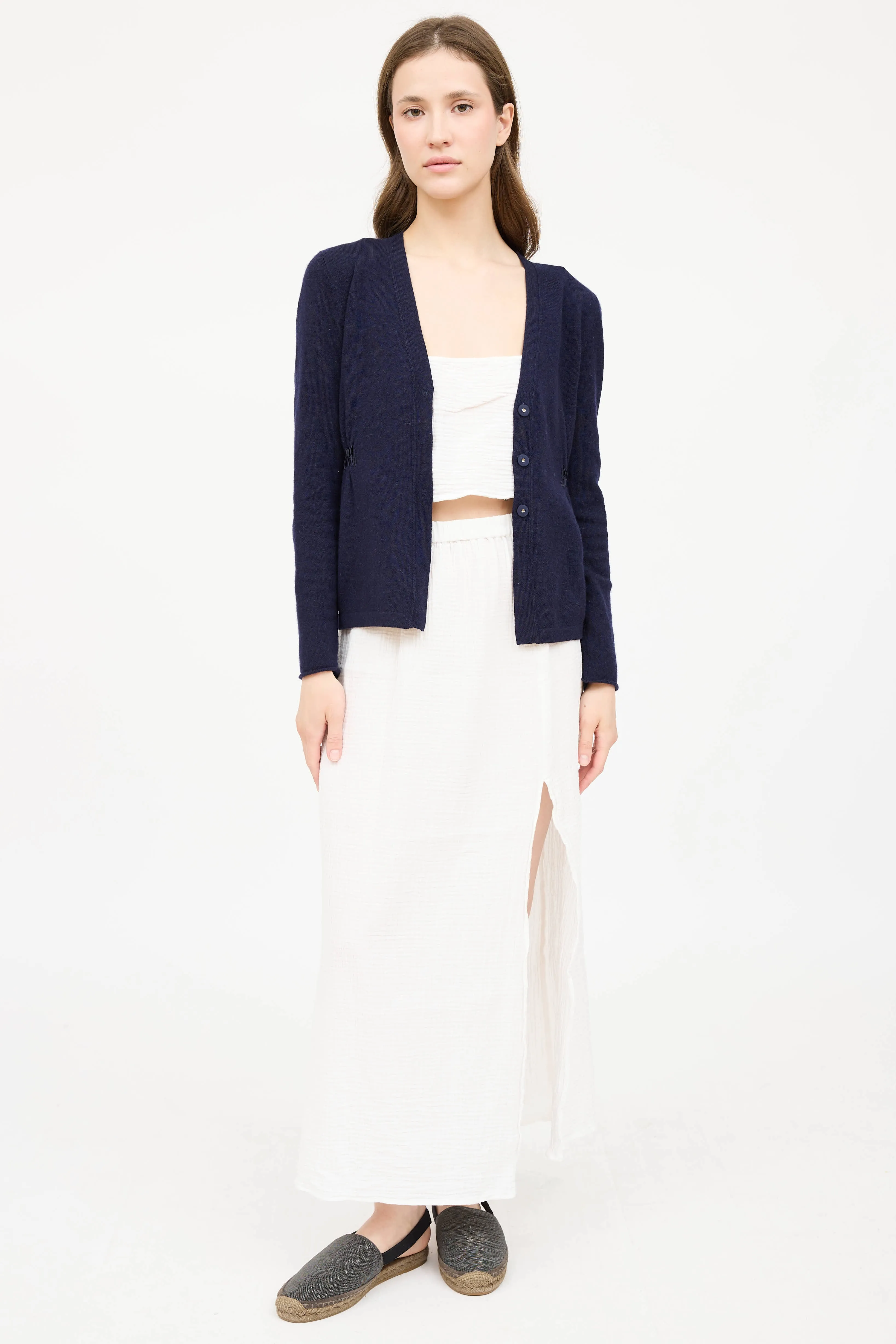 Cashmere Tie Cardigan sold by VSP Consignment product image thumbnail 2