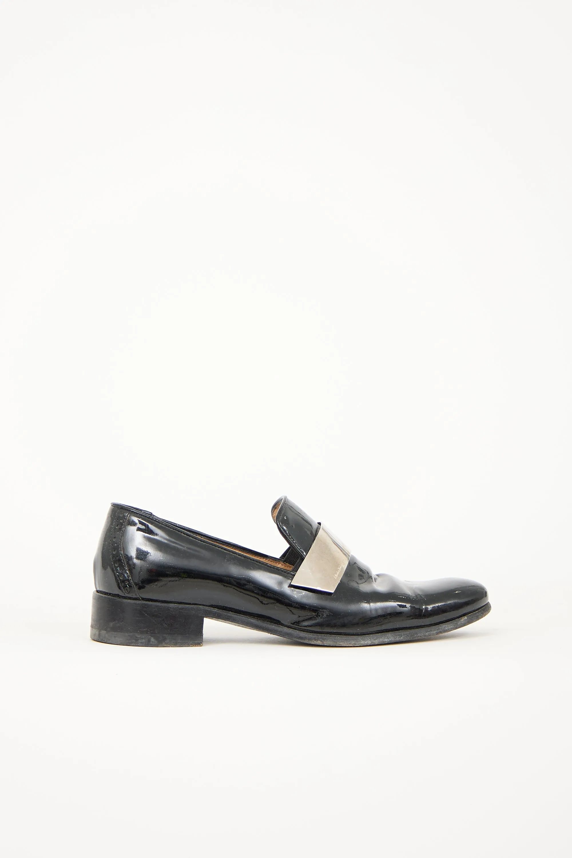 Patent Leather Loafer sold by VSP Consignment