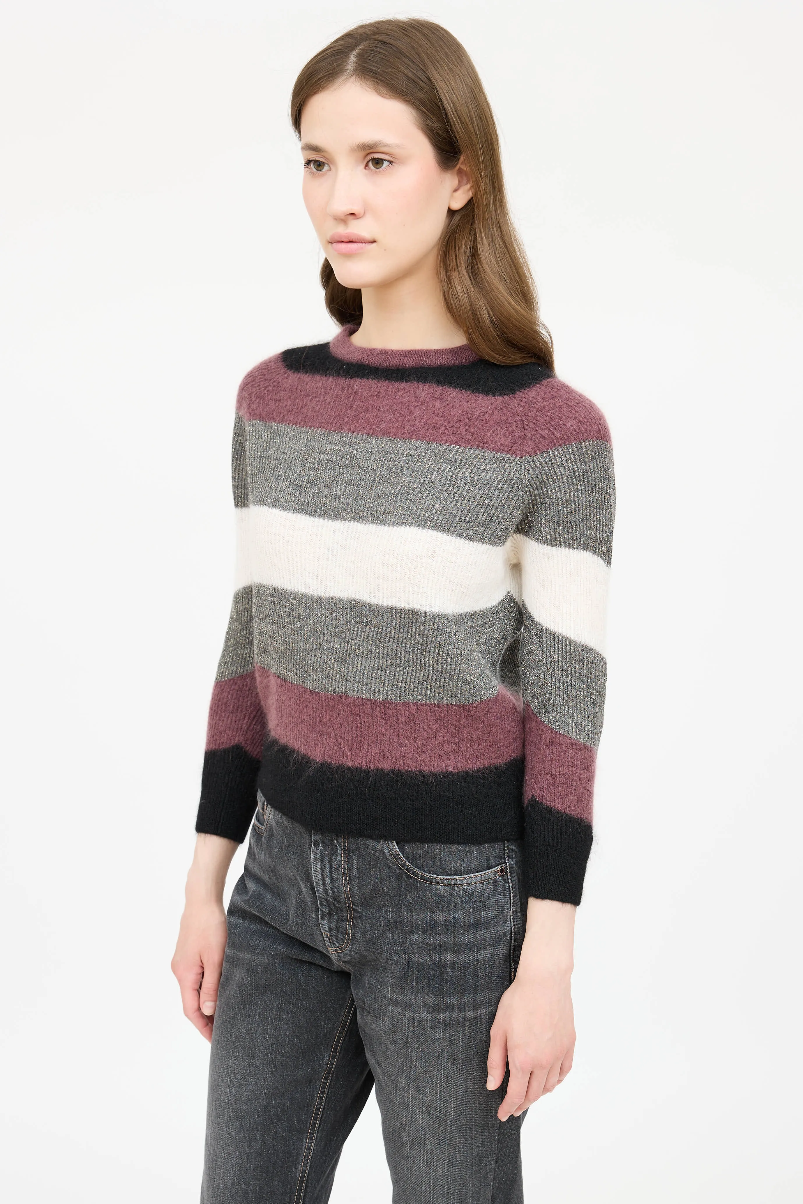 Knit Striped Sweater sold by VSP Consignment product image thumbnail 3