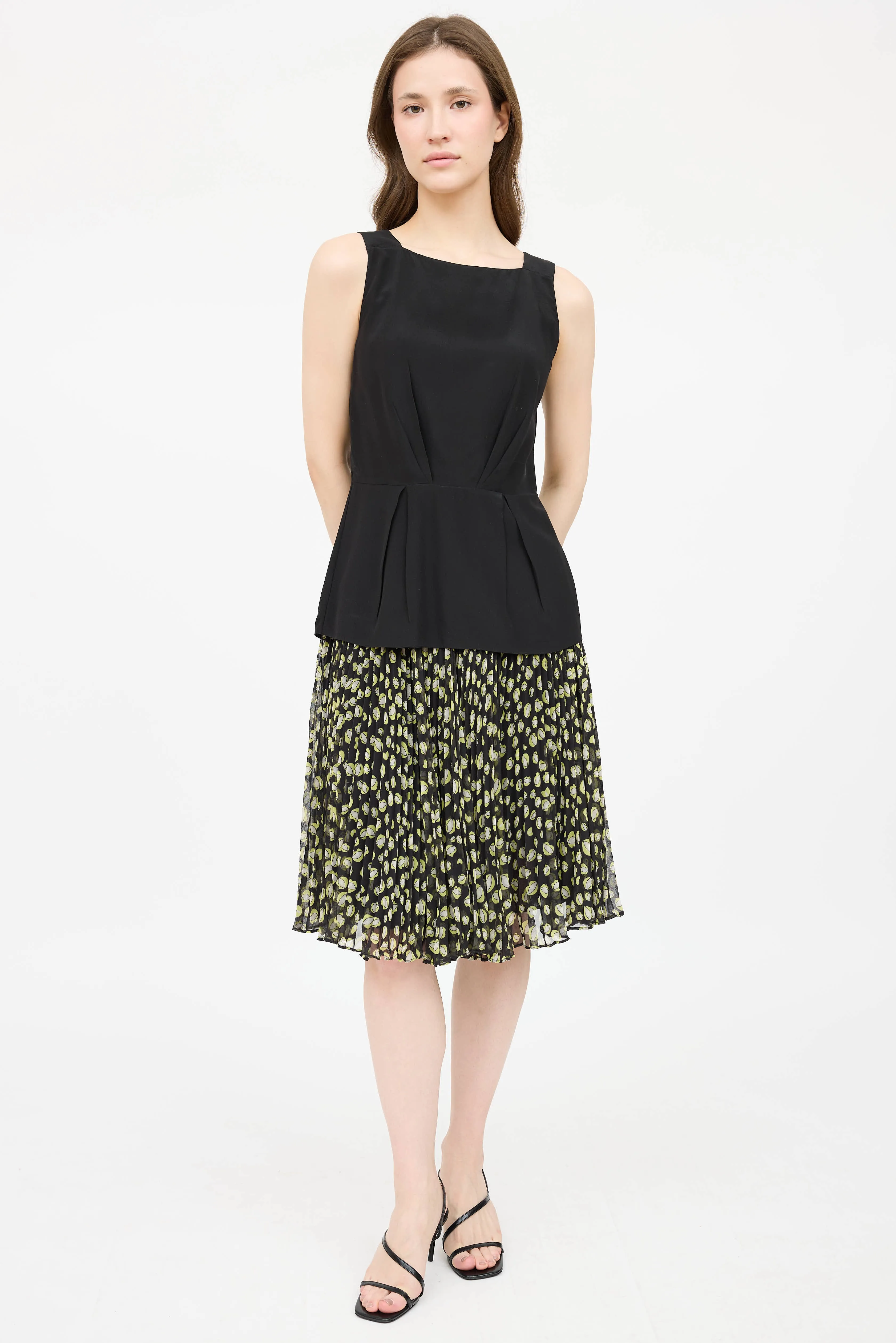 Silk Sleeveless Blouse sold by VSP Consignment product image thumbnail 2