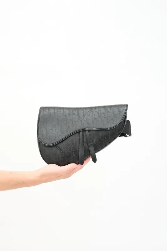 2021 Perforated Leather Saddle Bag sold by VSP Consignment