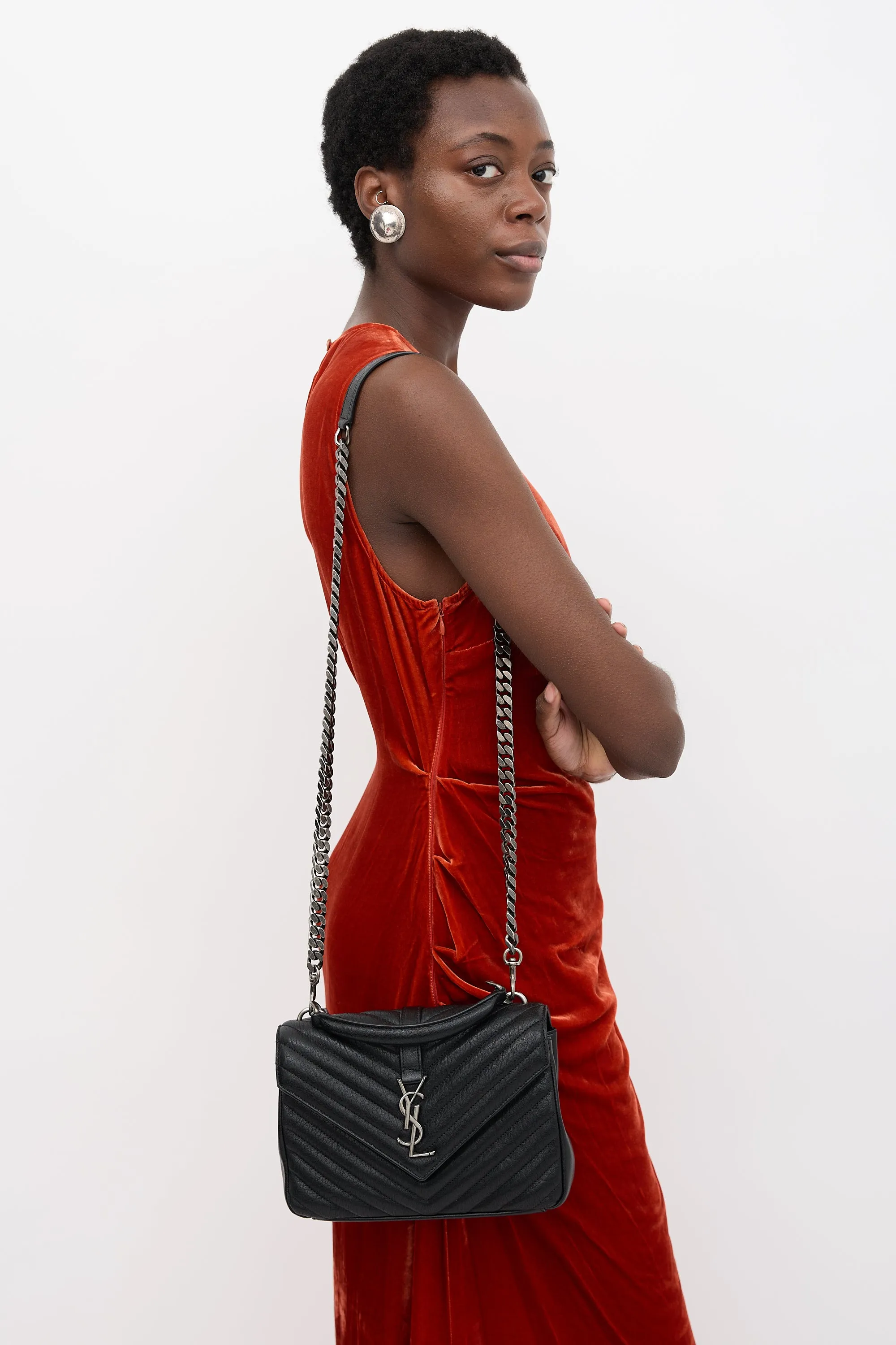 Leather College Bag sold by VSP Consignment product image thumbnail 5