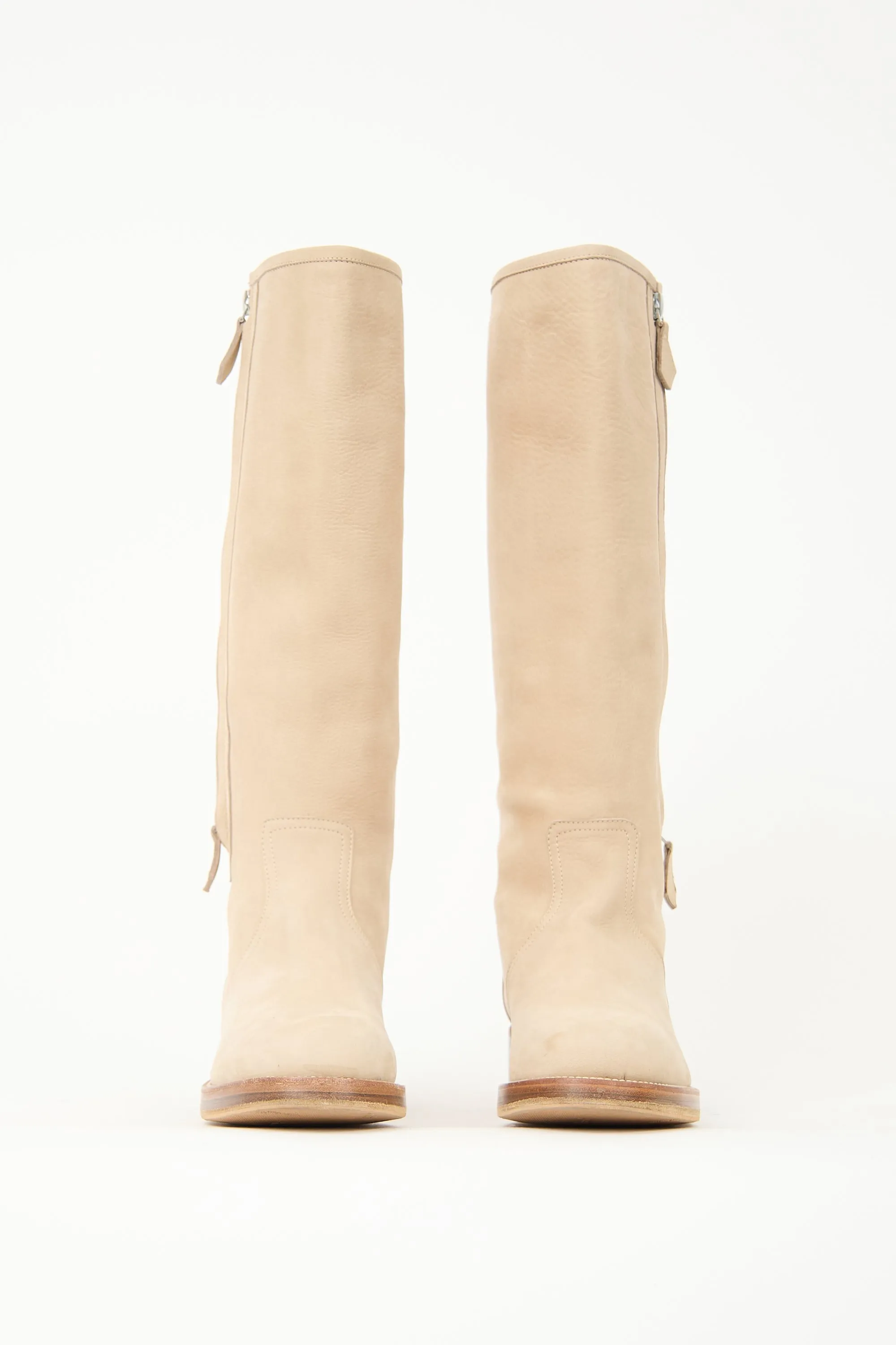 Suede Knee High Riding Boot sold by VSP Consignment product image thumbnail 3