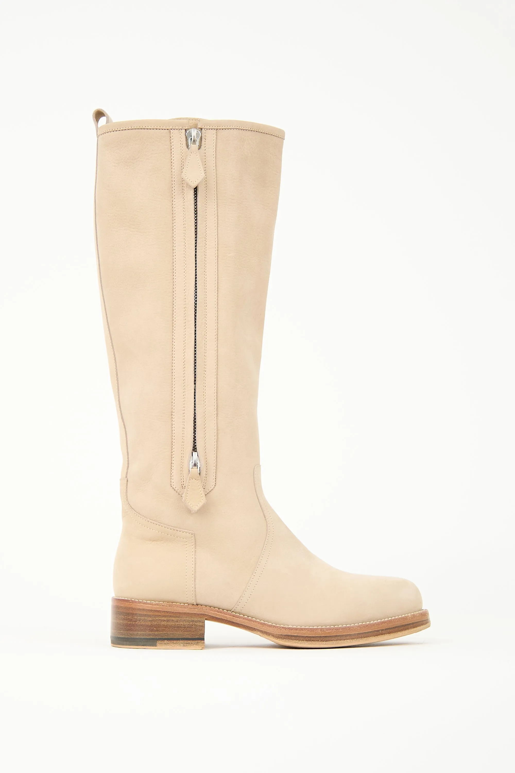 Suede Knee High Riding Boot sold by VSP Consignment