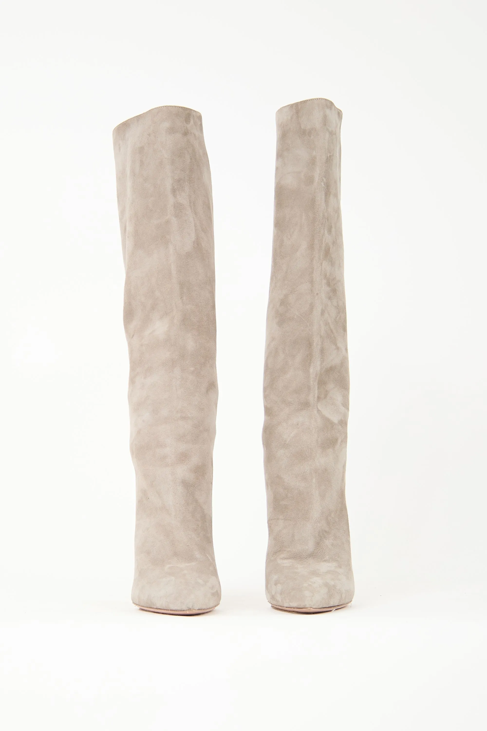 Suede Matignon Boot sold by VSP Consignment product image thumbnail 3