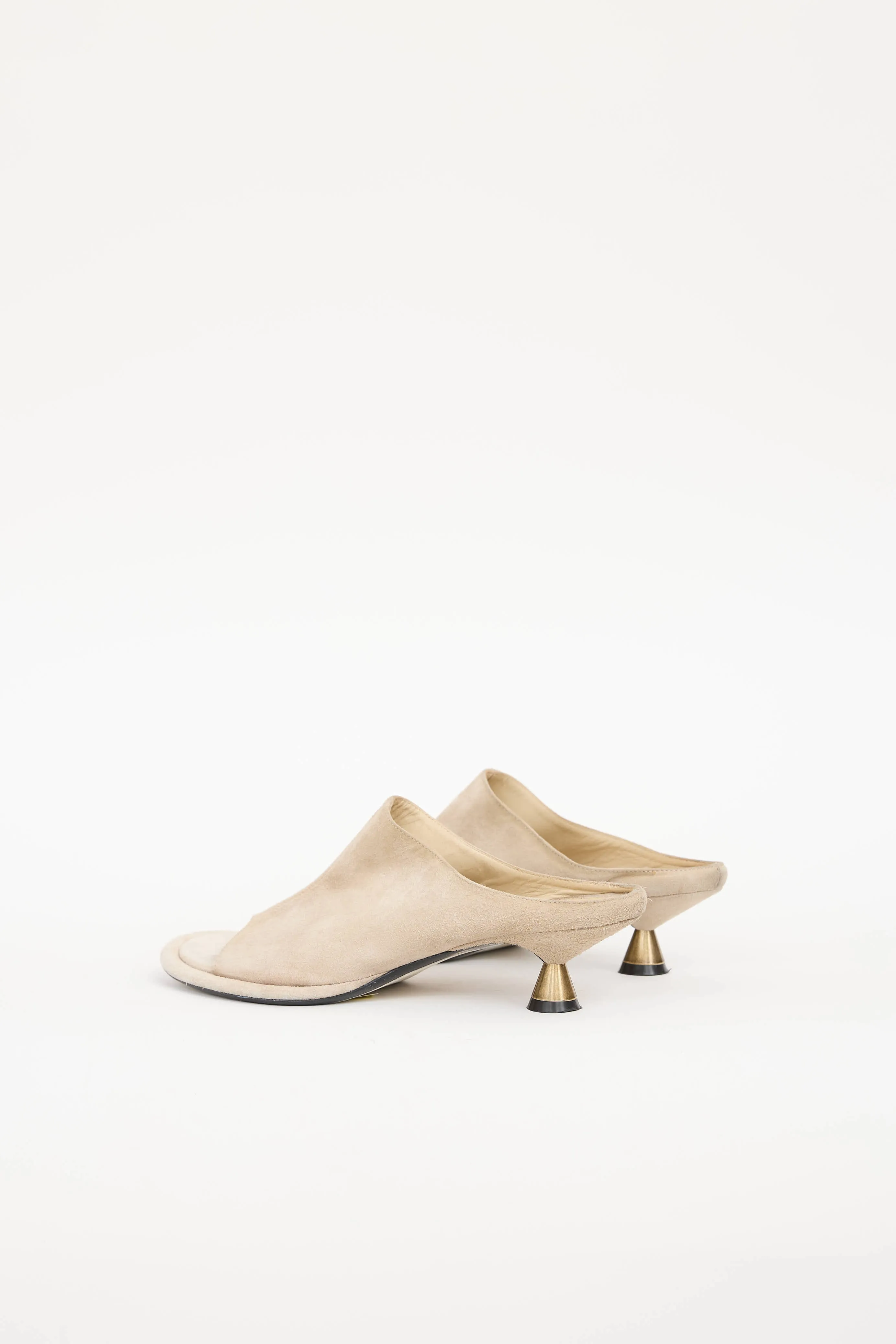 Suede Watts Cone Mule sold by VSP Consignment product image thumbnail 3