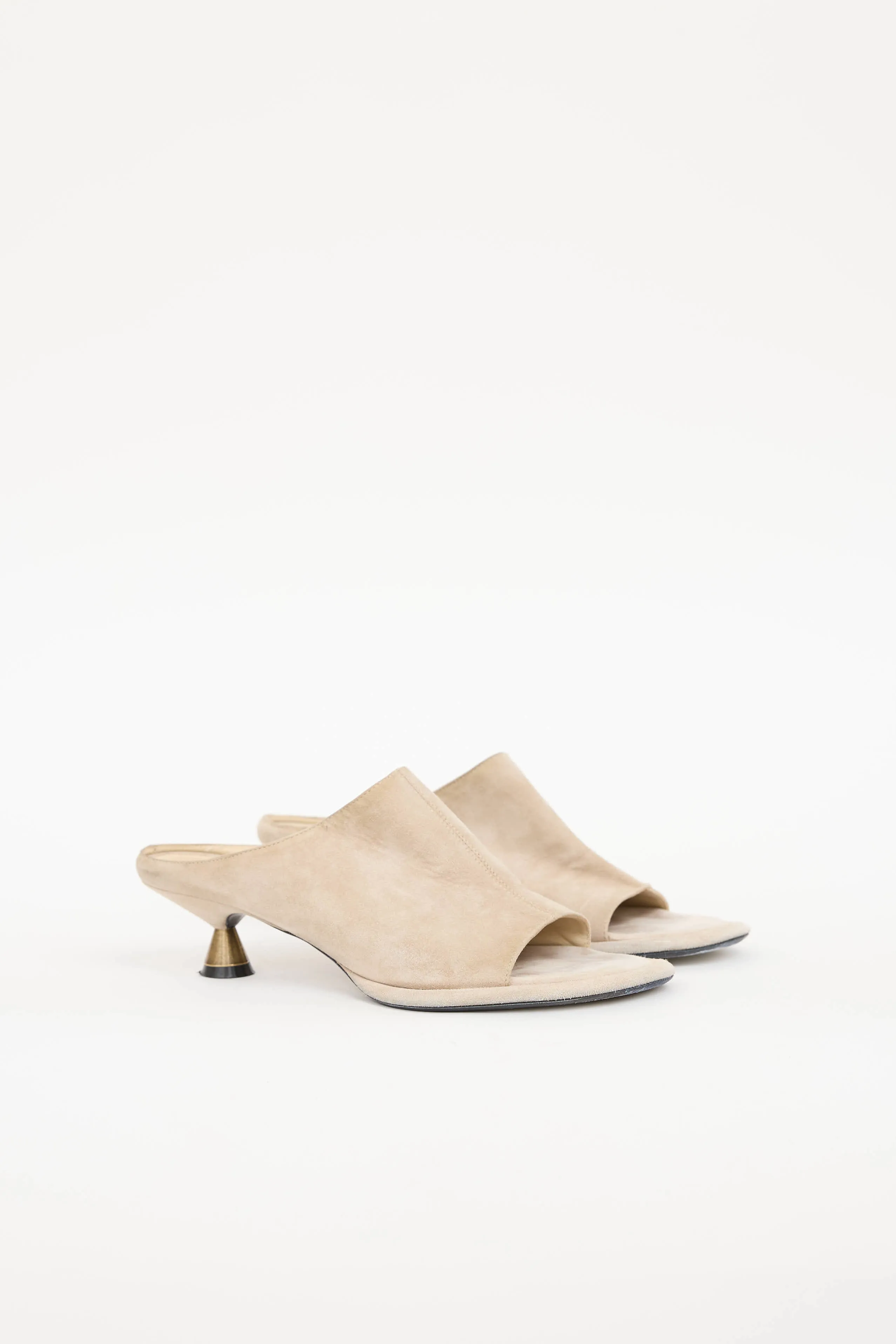 Suede Watts Cone Mule sold by VSP Consignment product image thumbnail 2