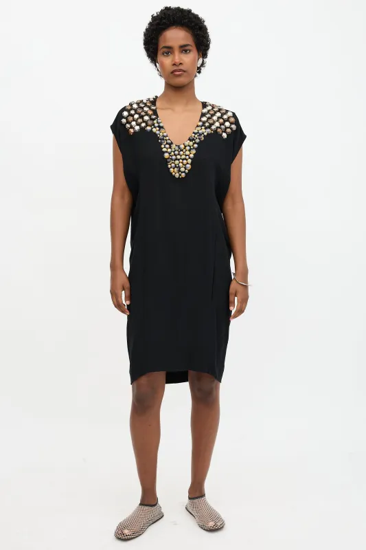 Embellished Tunic Dress made by Yves Saint Laurent