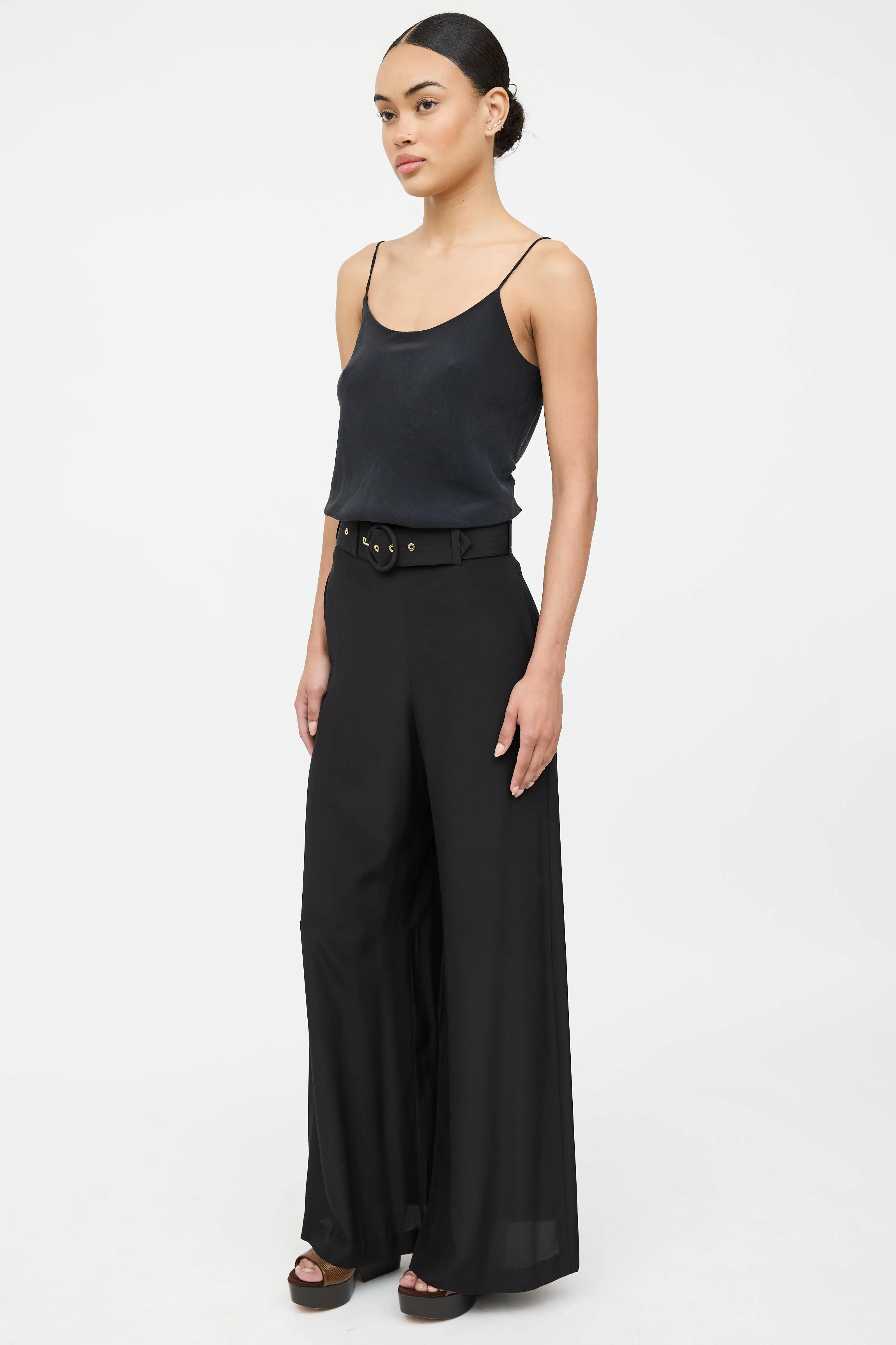 Silk Wide Leg Pant sold by VSP Consignment product image thumbnail 2