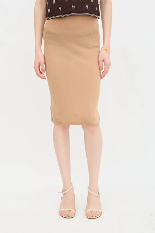 Bodycon Midi Skirt sold by VSP Consignment