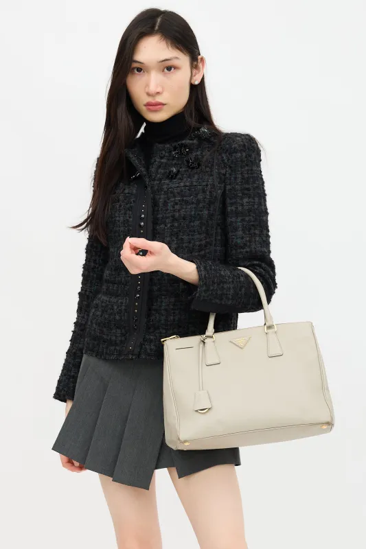 Saffiano Leather Galleria Bag sold by VSP Consignment