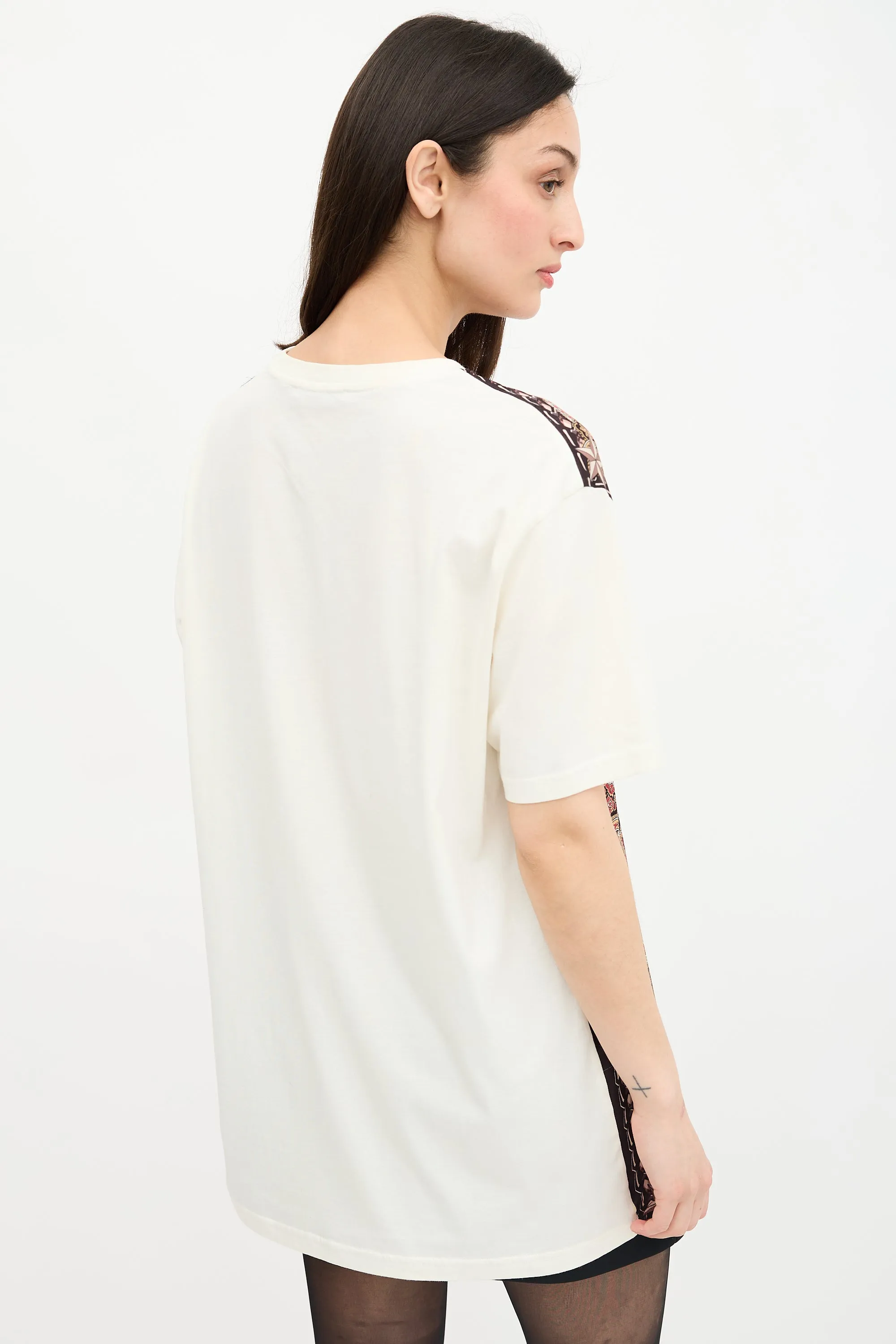 Printed Panel T-Shirt sold by VSP Consignment product image thumbnail 4