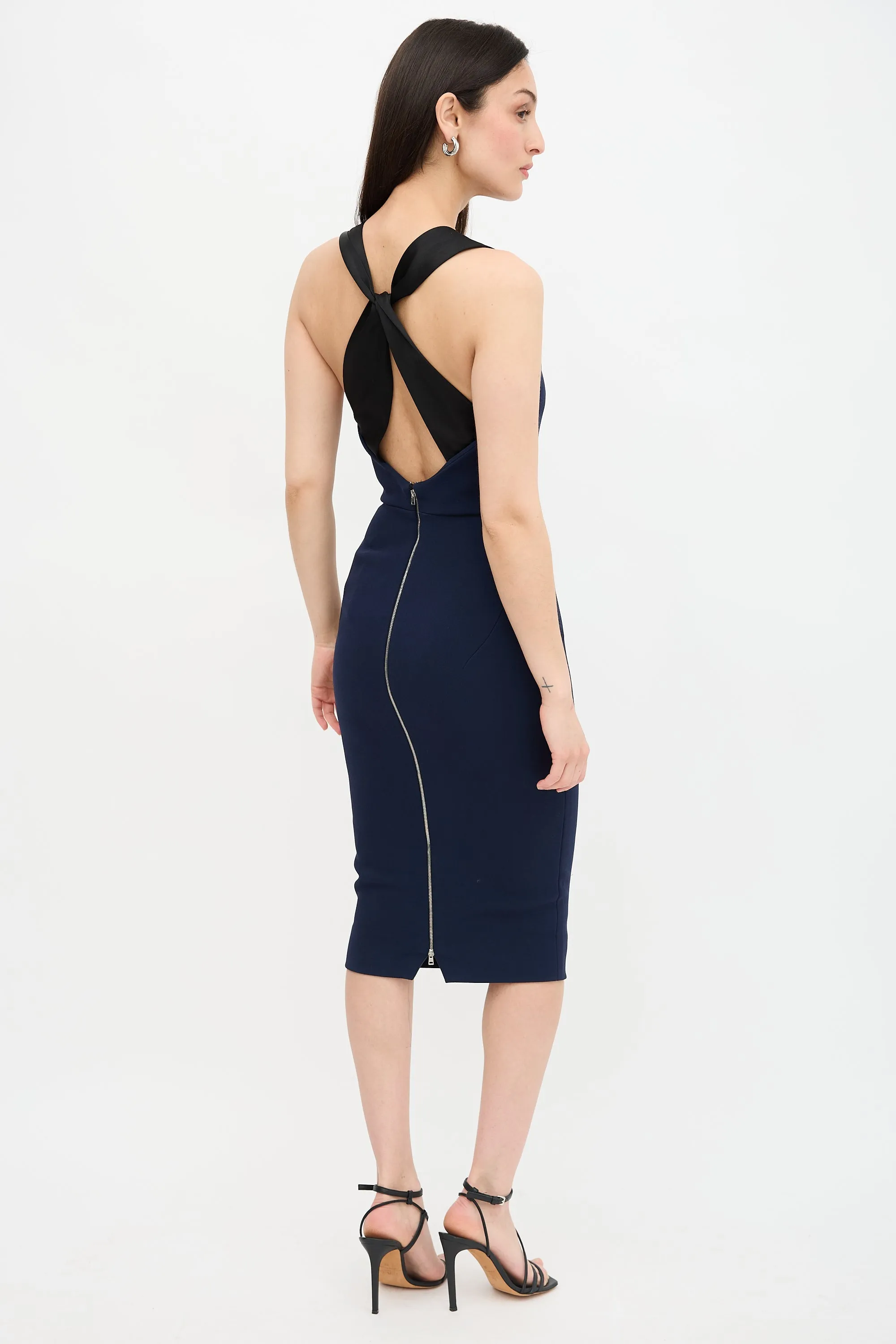 Halter Midi Dress sold by VSP Consignment product image thumbnail 4