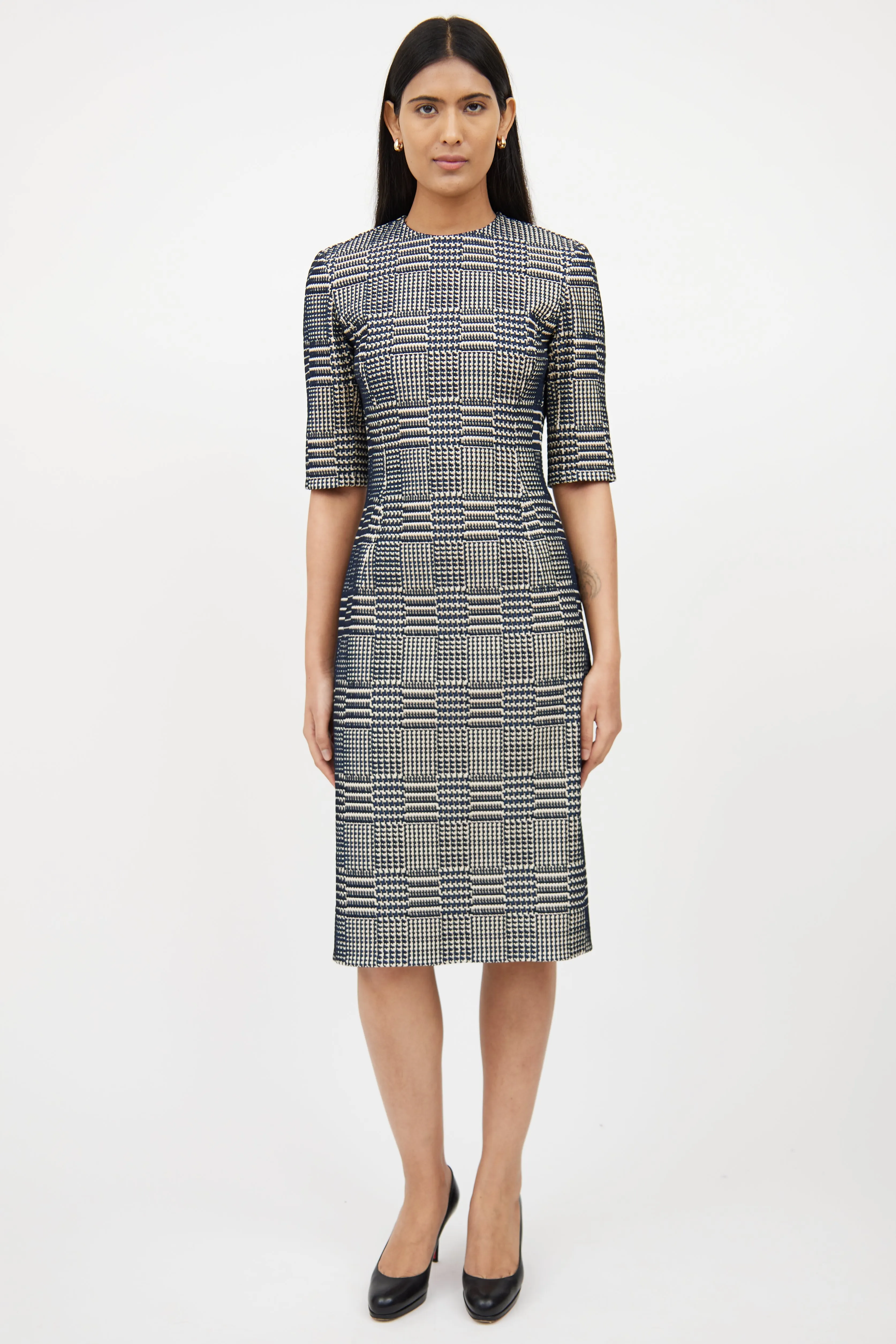 Textured Woven Dress sold by VSP Consignment product image thumbnail 2
