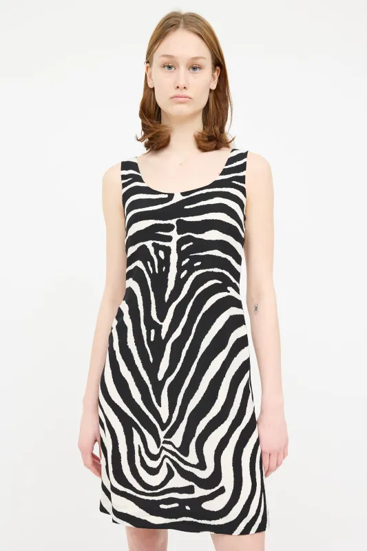 Print Shift Dress made by Escada