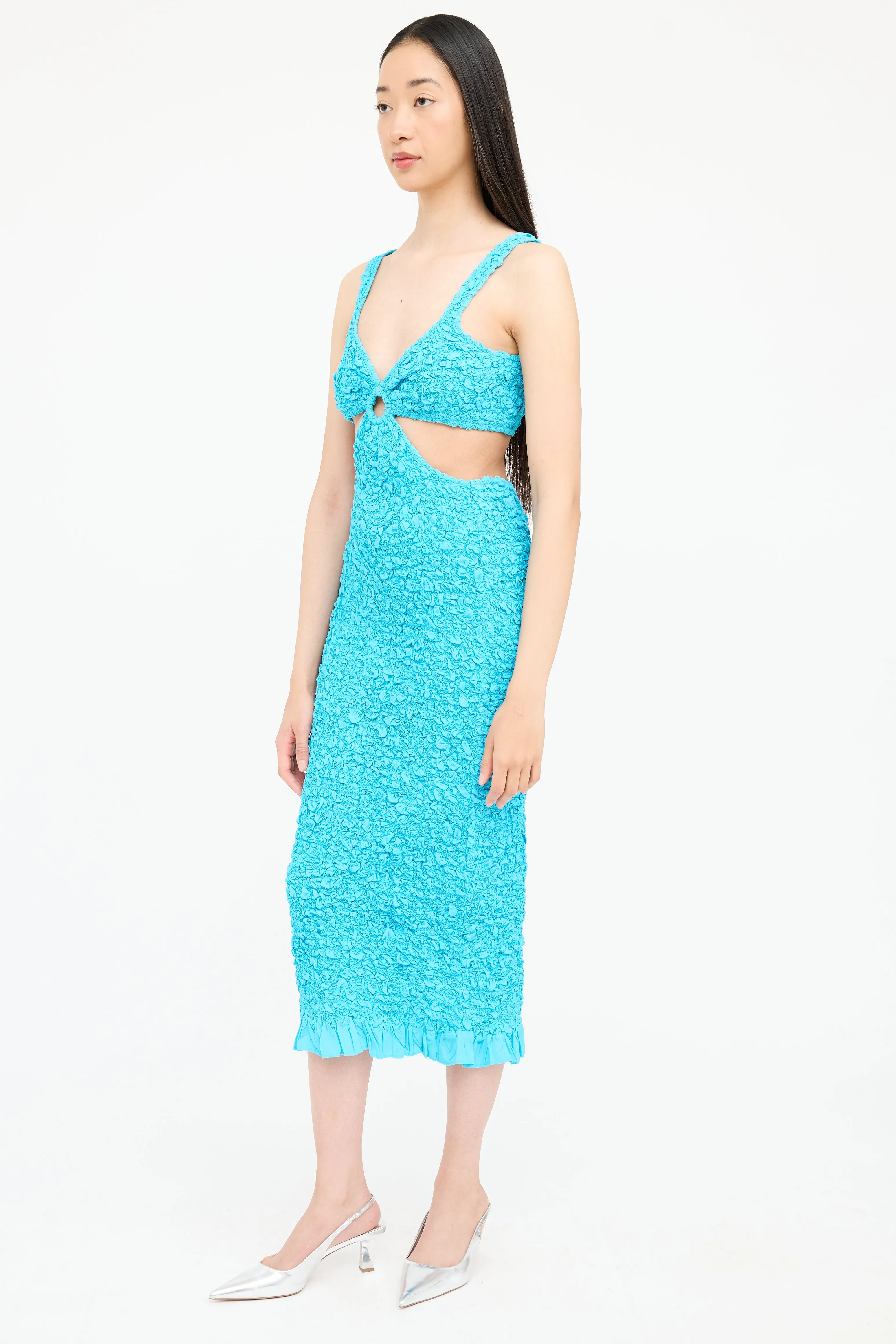 Ruched Cut Out Dress sold by VSP Consignment product image thumbnail 3