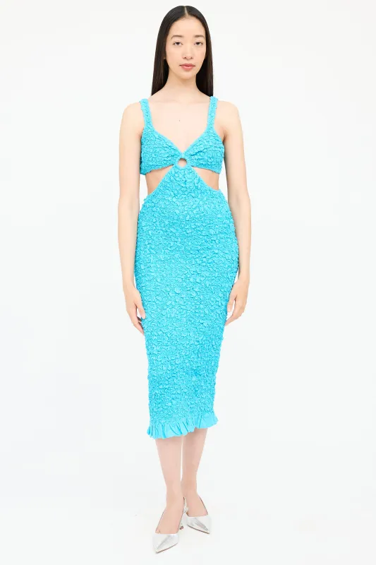 Ruched Cut Out Dress sold by VSP Consignment