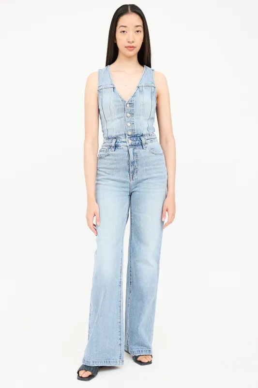 Denim Jumpsuit sold by VSP Consignment