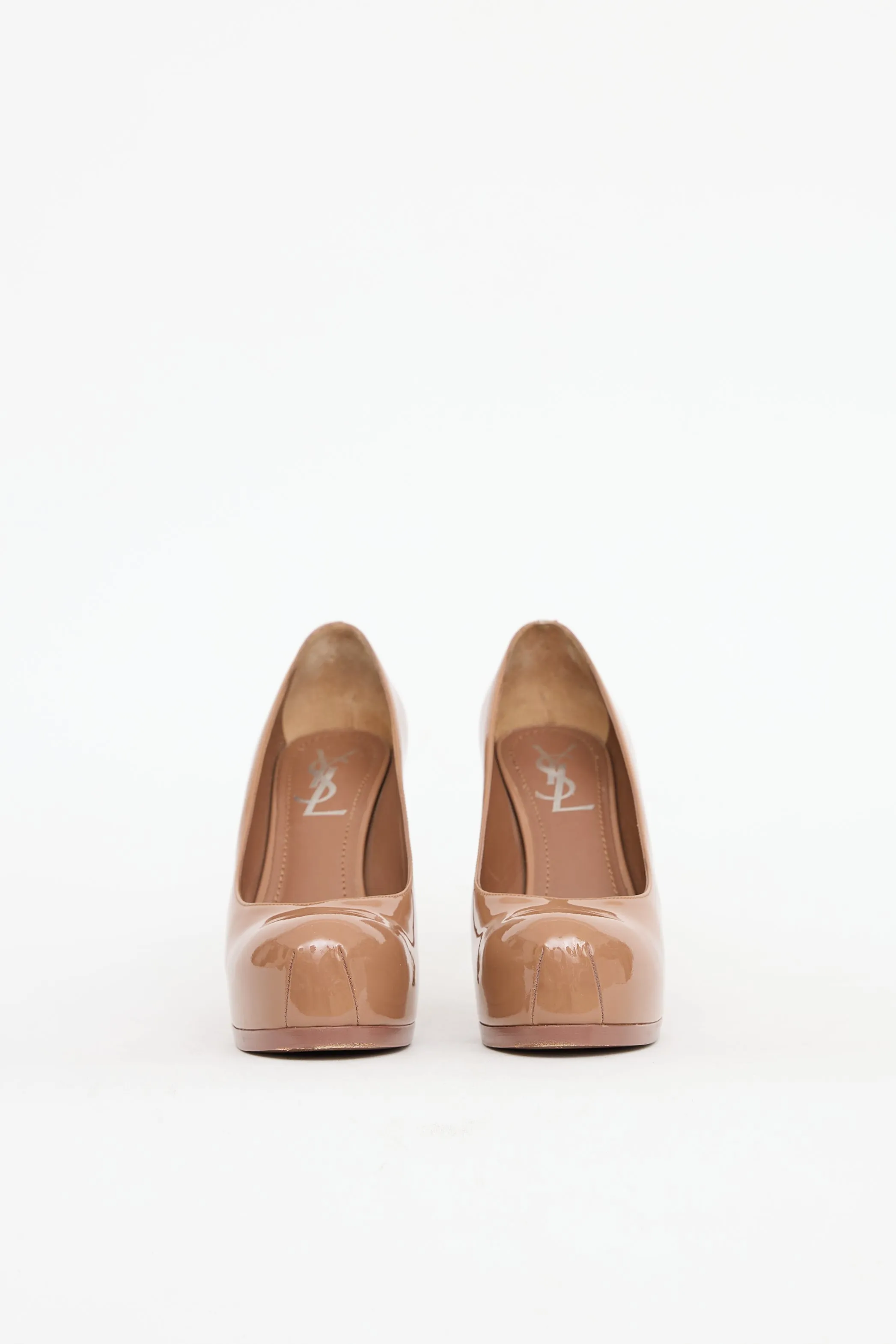 Patent Leather Tribtoo Platform Pump sold by VSP Consignment product image thumbnail 3