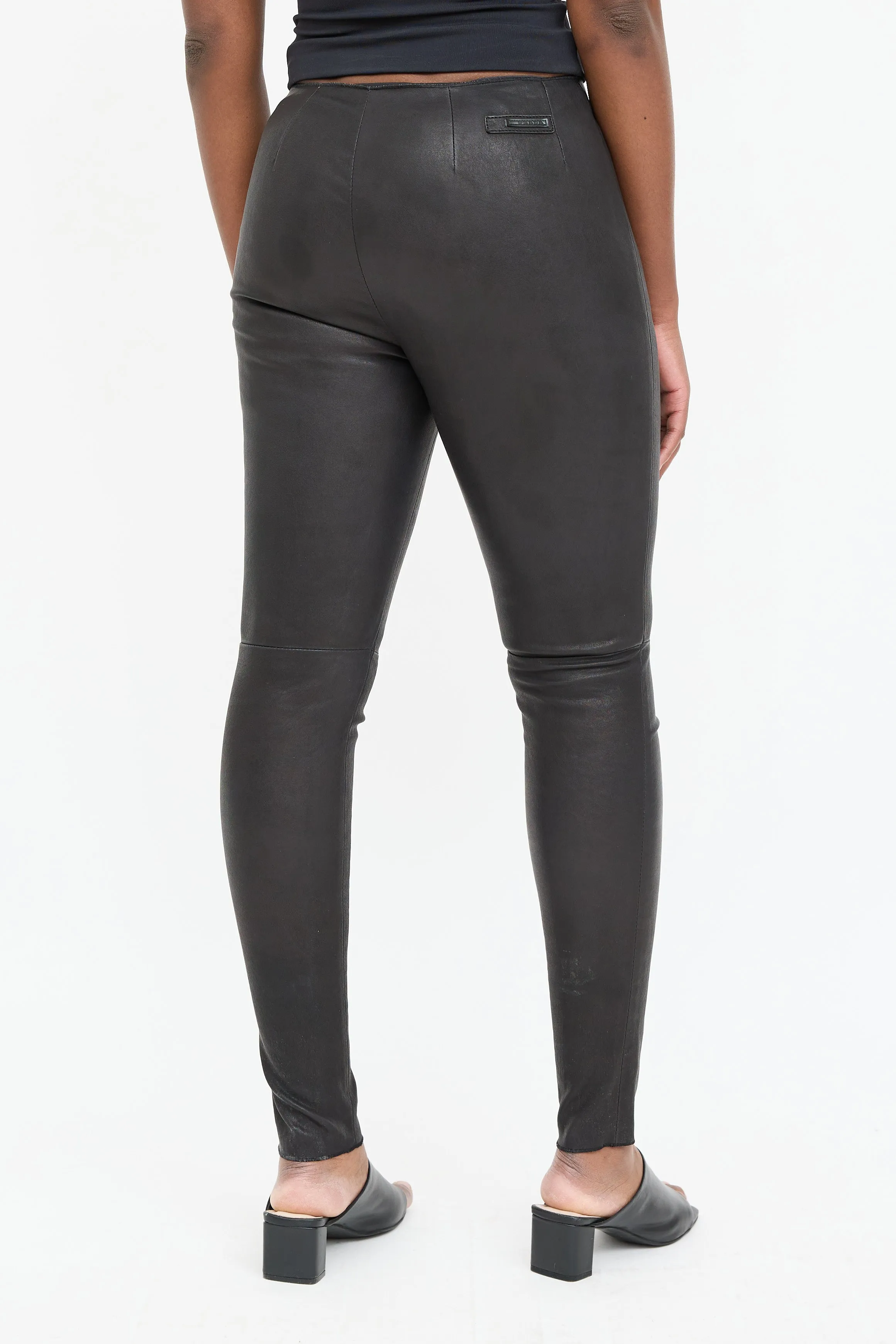 2010 Leather Slim Pant sold by VSP Consignment product image thumbnail 5