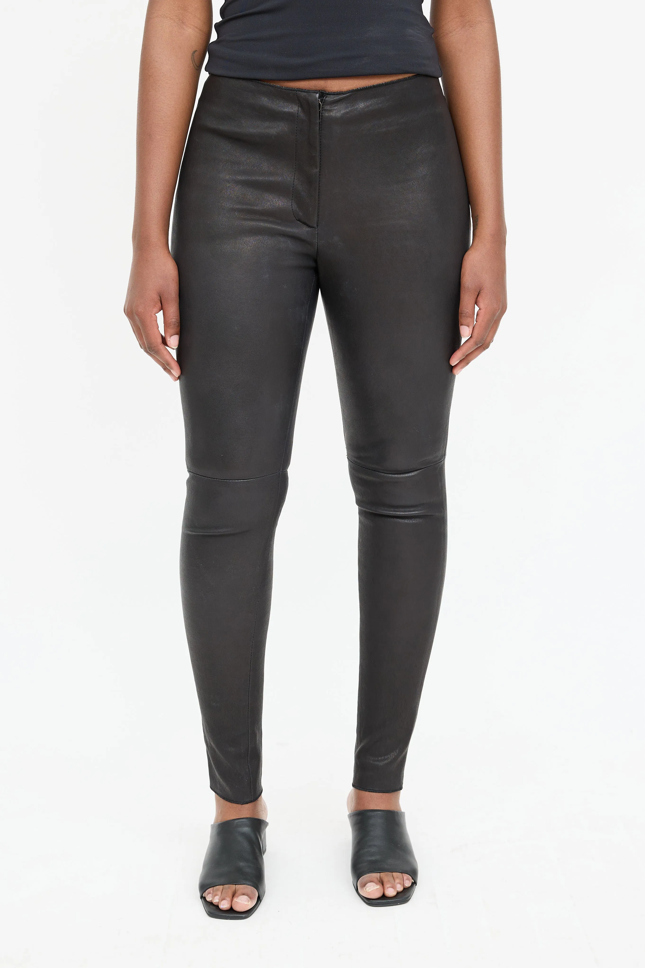 2010 Leather Slim Pant sold by VSP Consignment