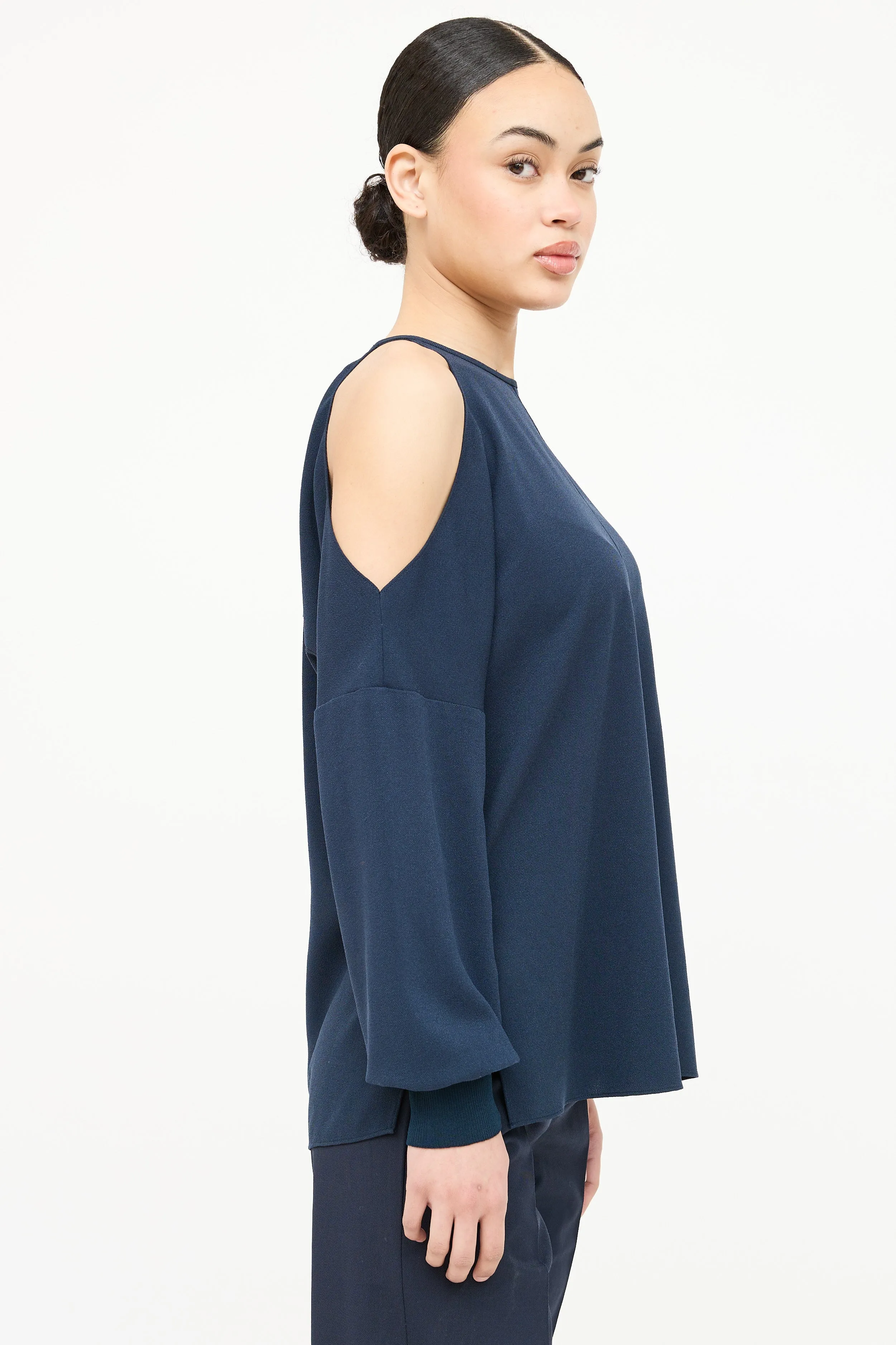 Asymmetrical Off The Shoulder Top sold by VSP Consignment product image thumbnail 5