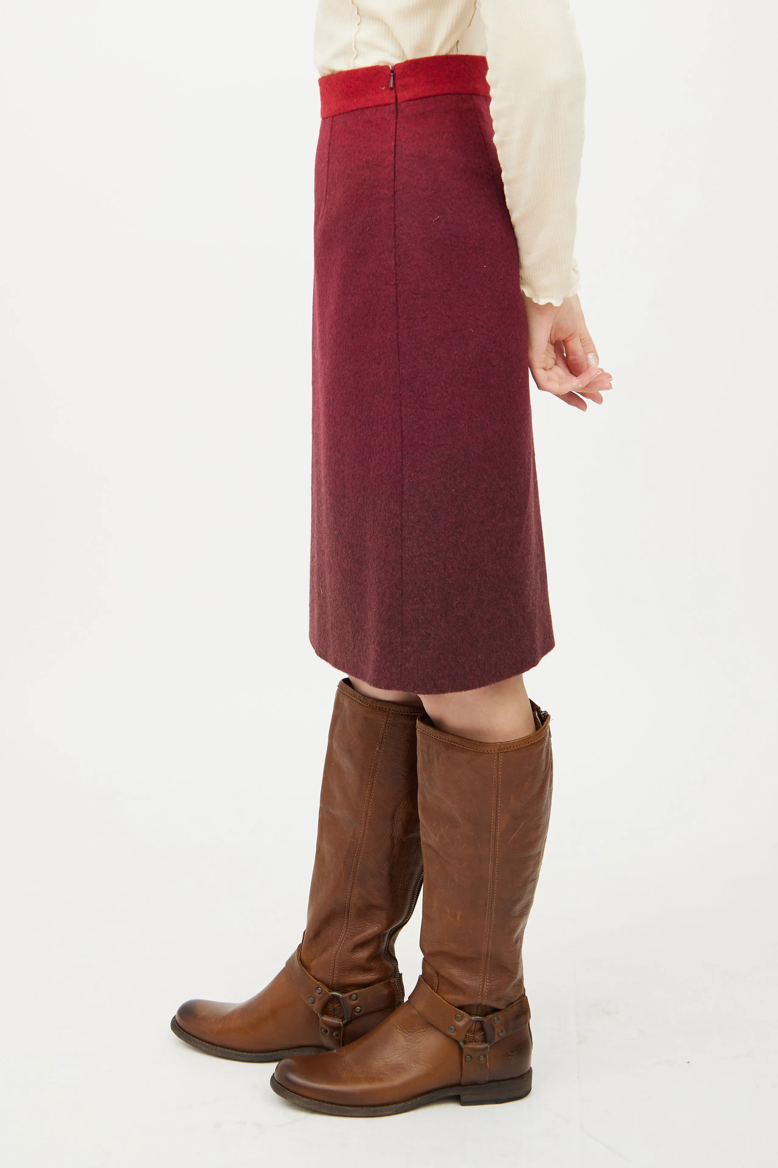 Ombre Pencil Skirt sold by VSP Consignment product image thumbnail 4