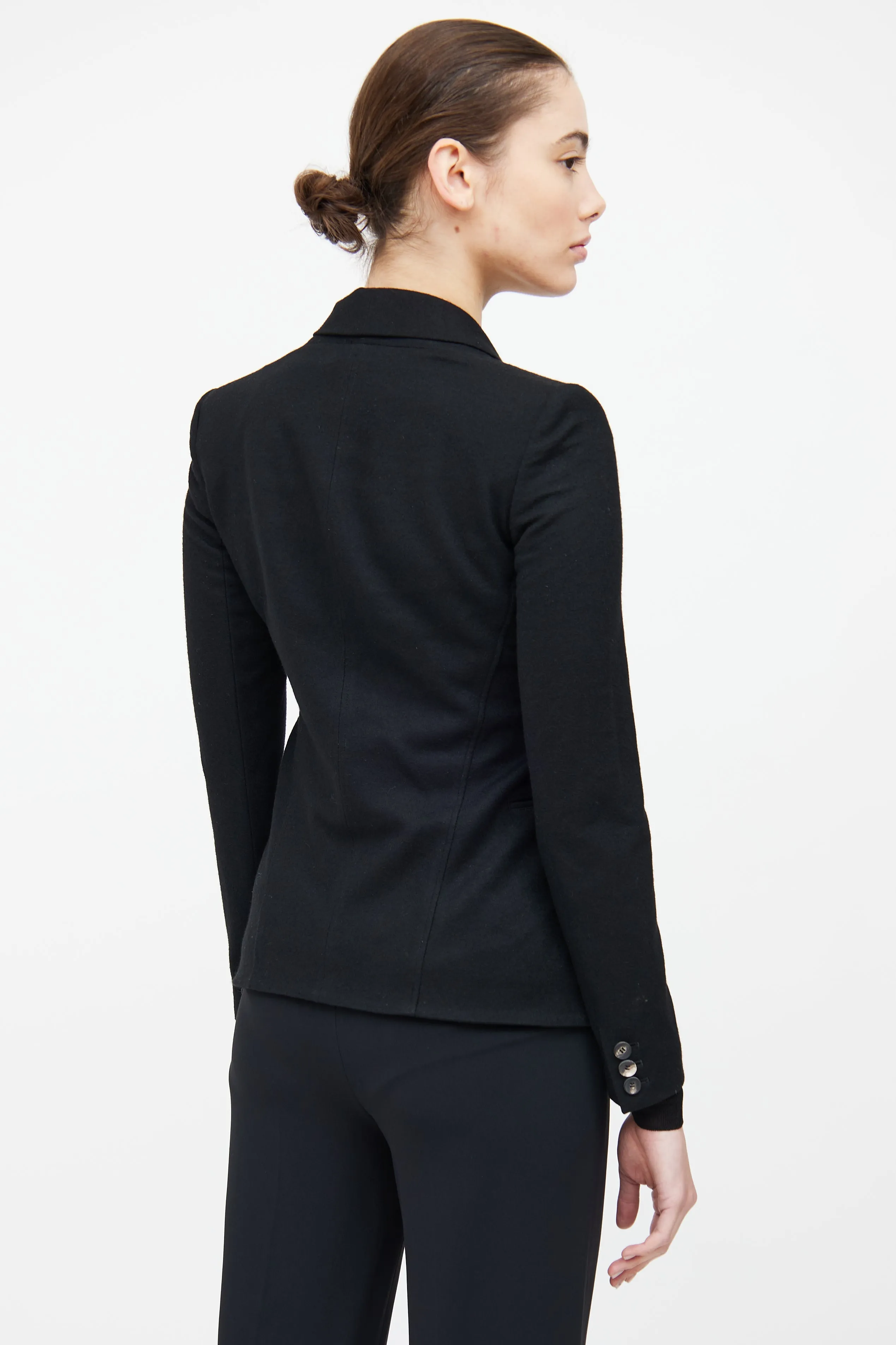 Wool Button Blazer sold by VSP Consignment product image thumbnail 5