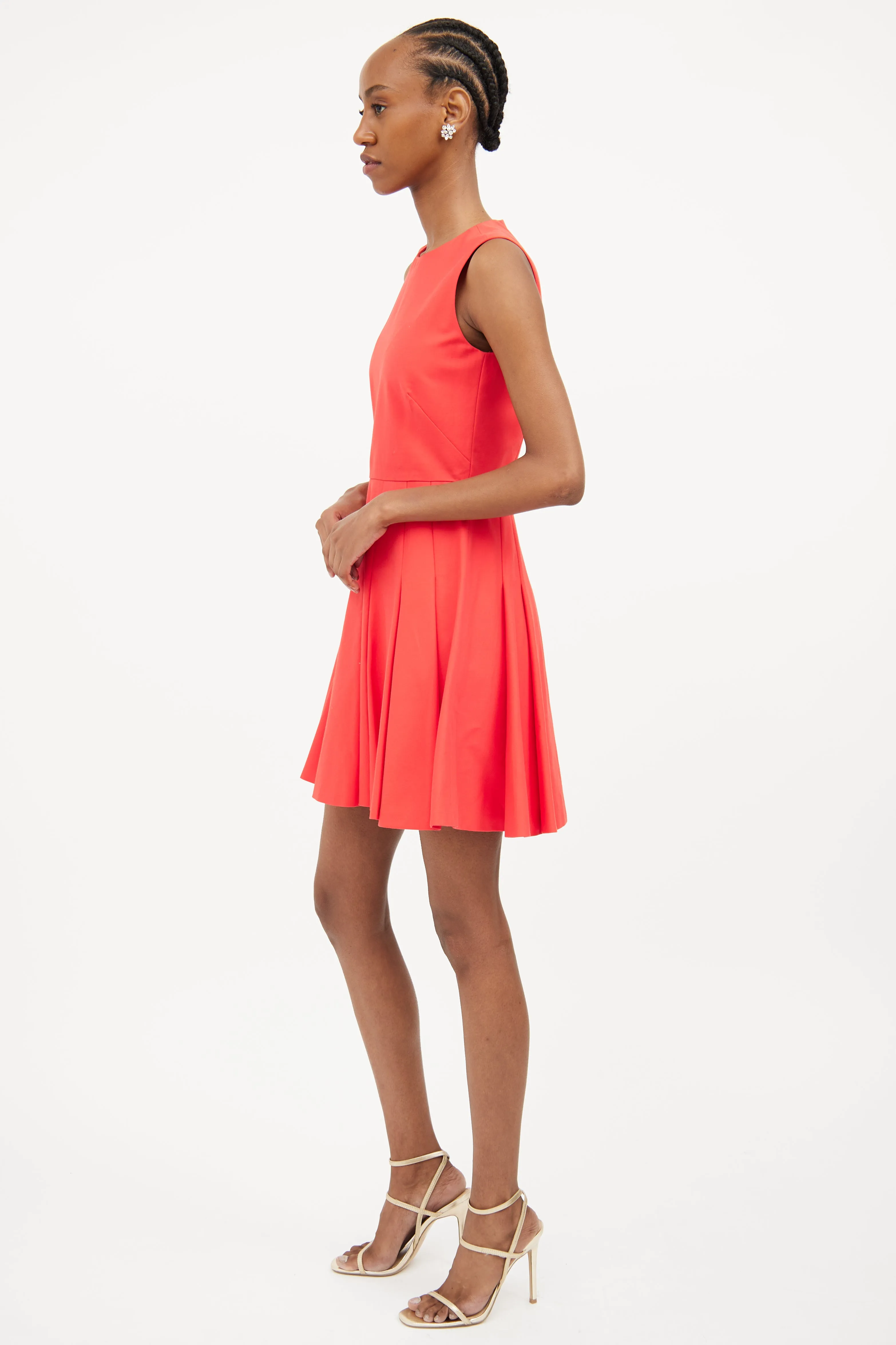 Pleated A-line Dress sold by VSP Consignment product image thumbnail 4